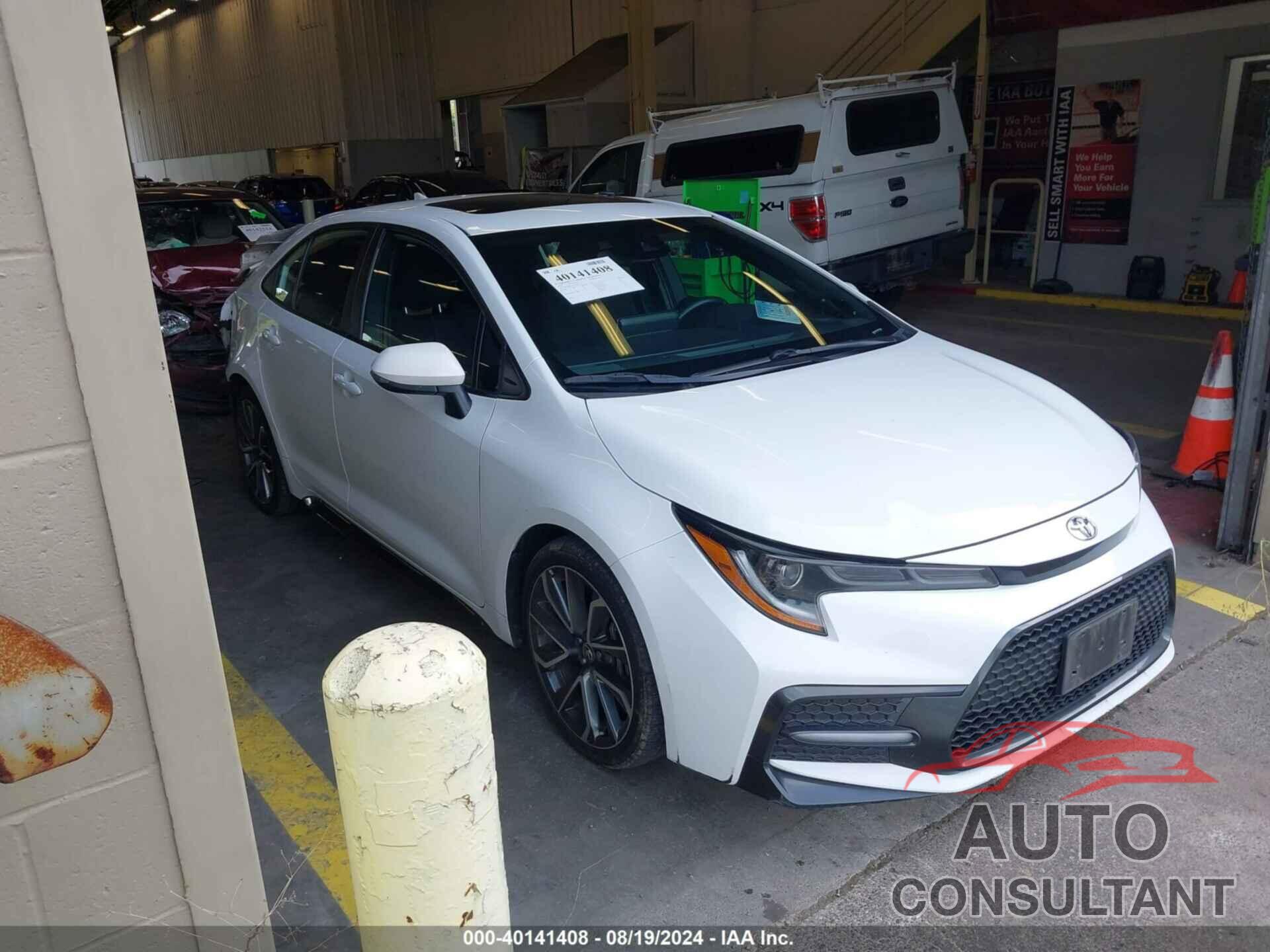 TOYOTA COROLLA 2020 - 5YFP4RCE9LP013810