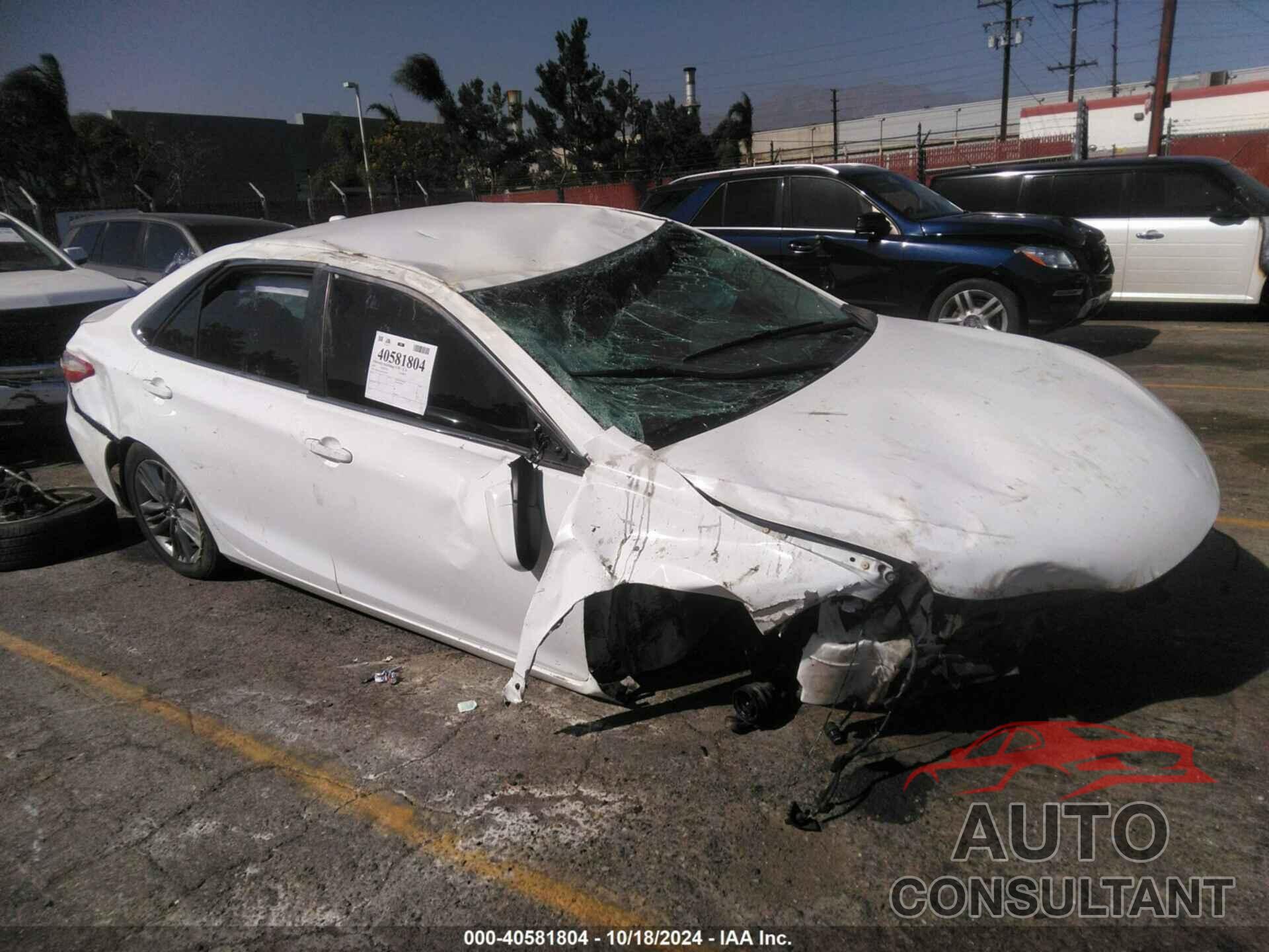 TOYOTA CAMRY 2017 - 4T1BF1FK5HU392768