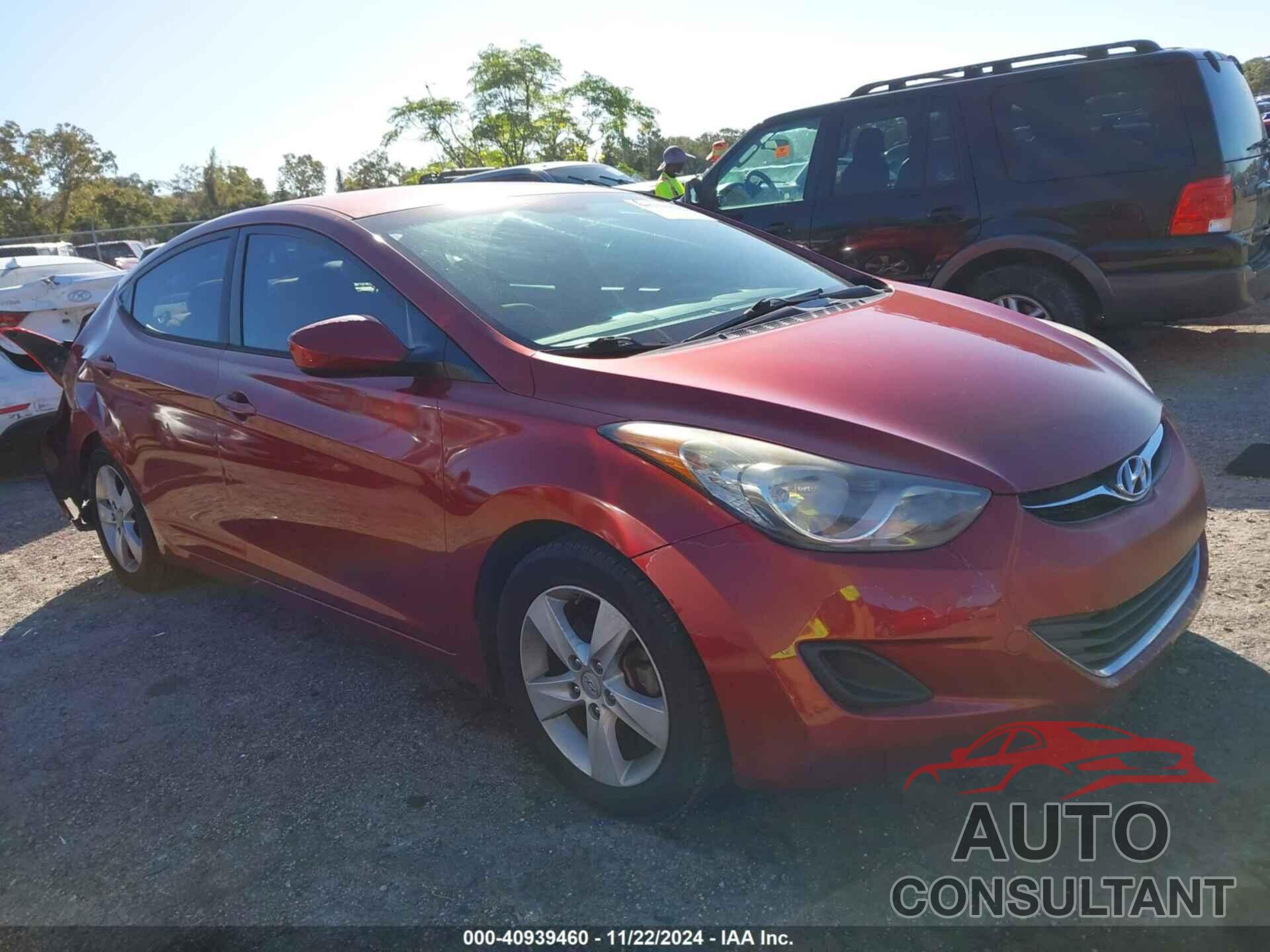 HYUNDAI ELANTRA 2013 - 5NPDH4AE6DH255322