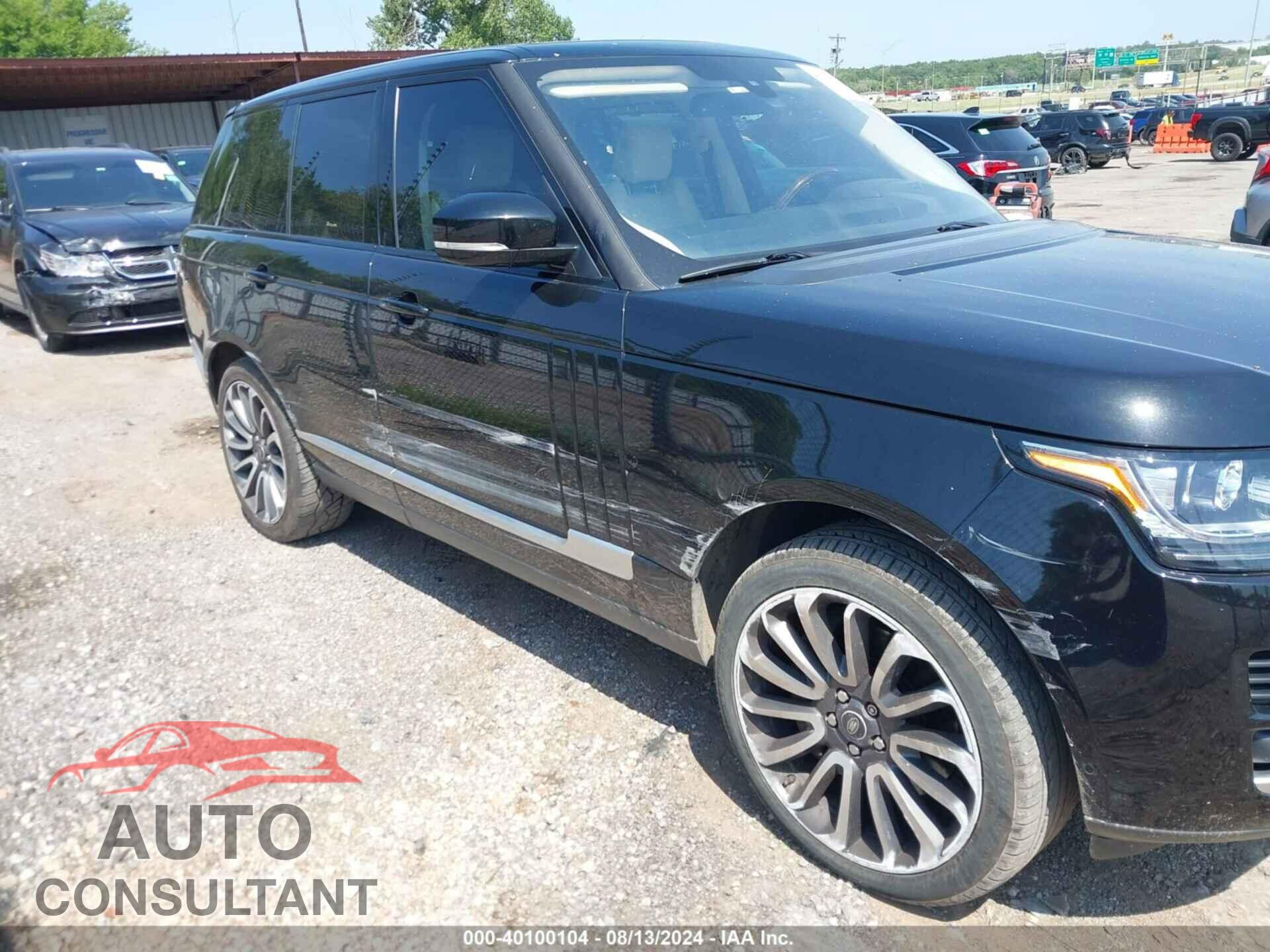 LAND ROVER RANGE ROVER 2016 - SALGS2EFXGA274238