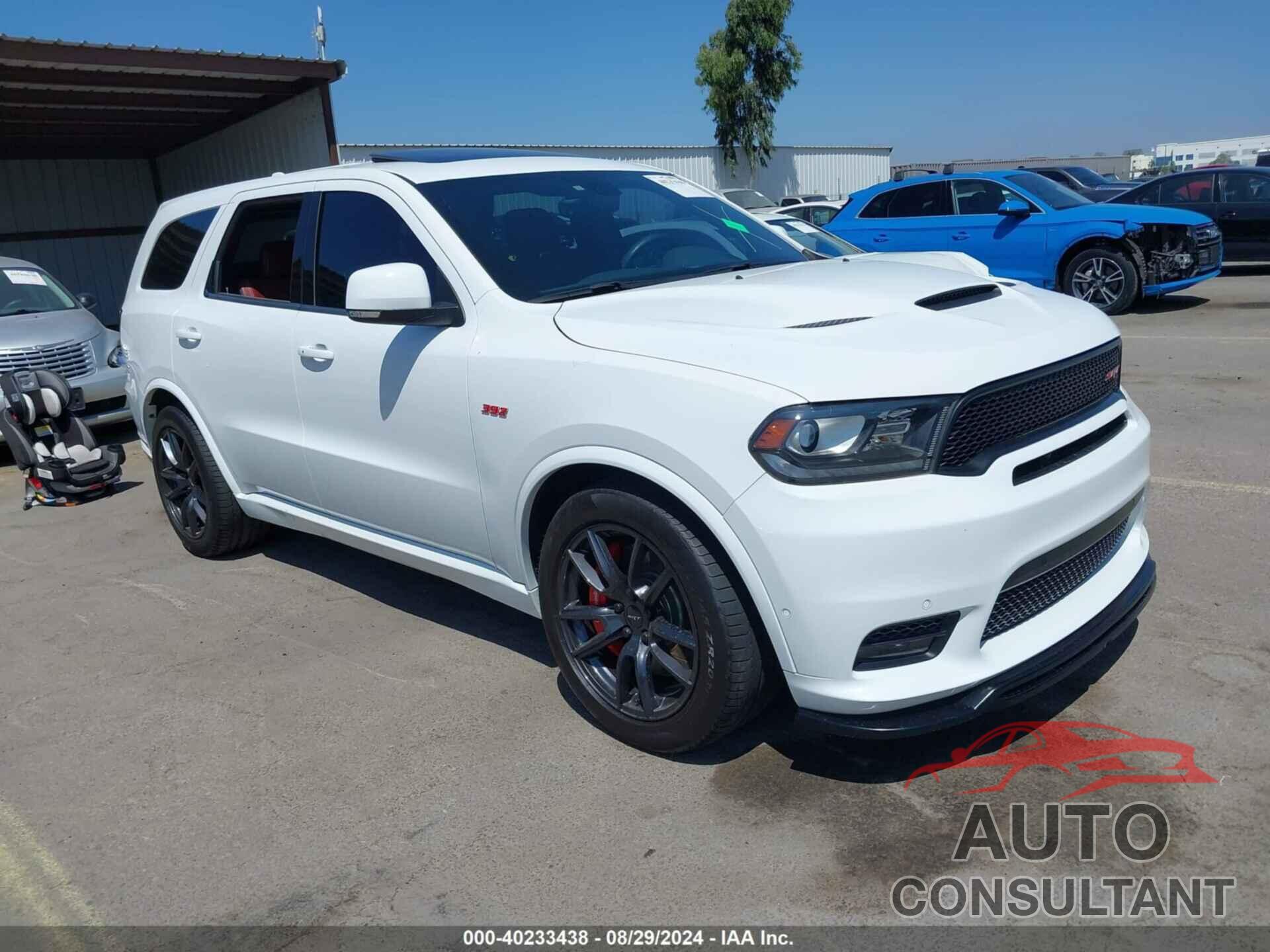 DODGE DURANGO 2018 - 1C4SDJGJ6JC158909