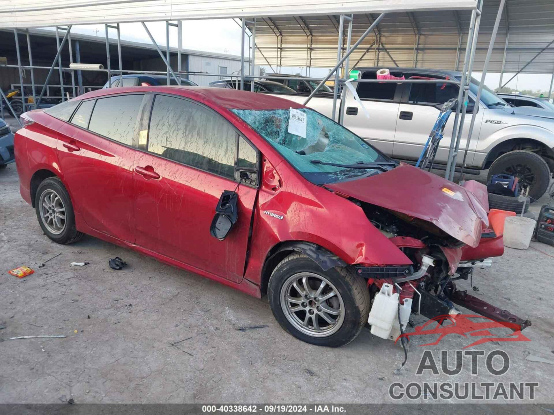 TOYOTA PRIUS 2017 - JTDKBRFU4H3535666