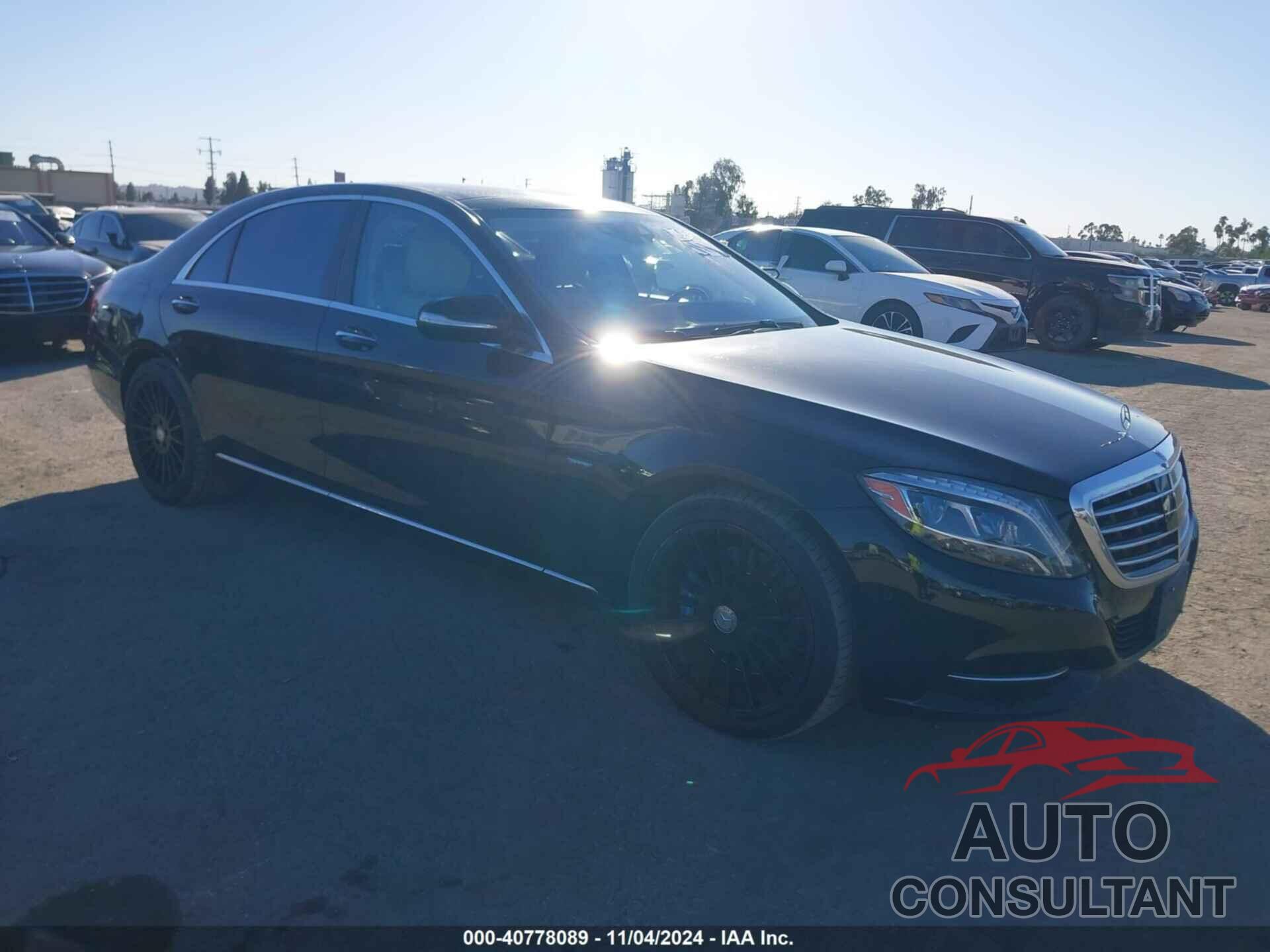 MERCEDES-BENZ S 550E PLUG-IN HYBRID 2017 - WDDUG6DB2HA291298