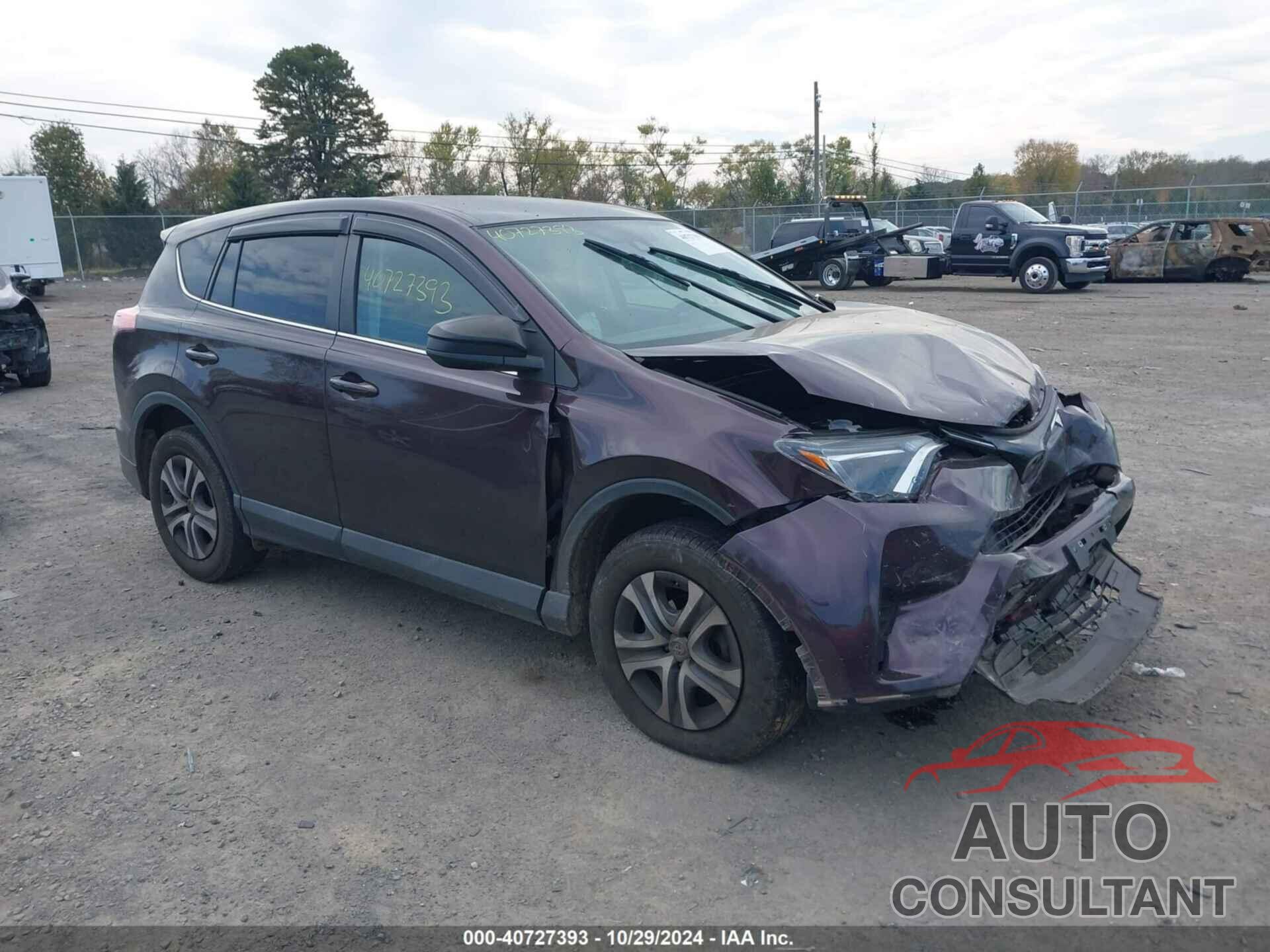 TOYOTA RAV4 2018 - 2T3BFREV9JW821868