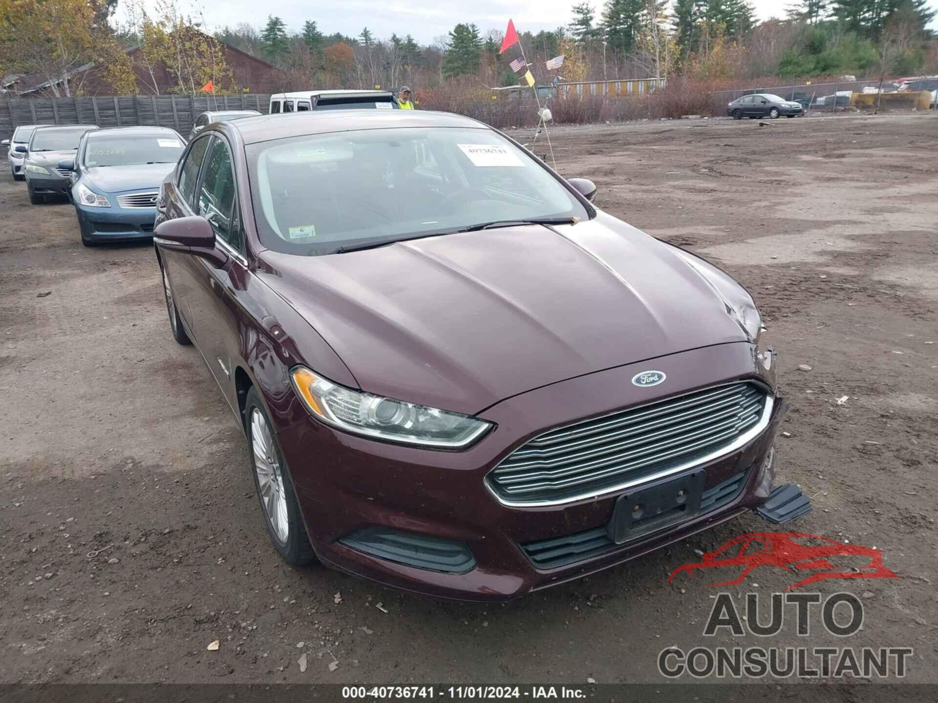FORD FUSION HYBRID 2013 - 3FA6P0LU2DR257659