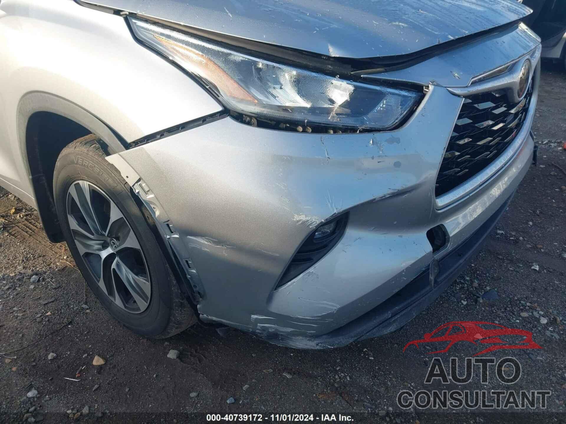 TOYOTA HIGHLANDER 2020 - 5TDGZRBH2LS017377