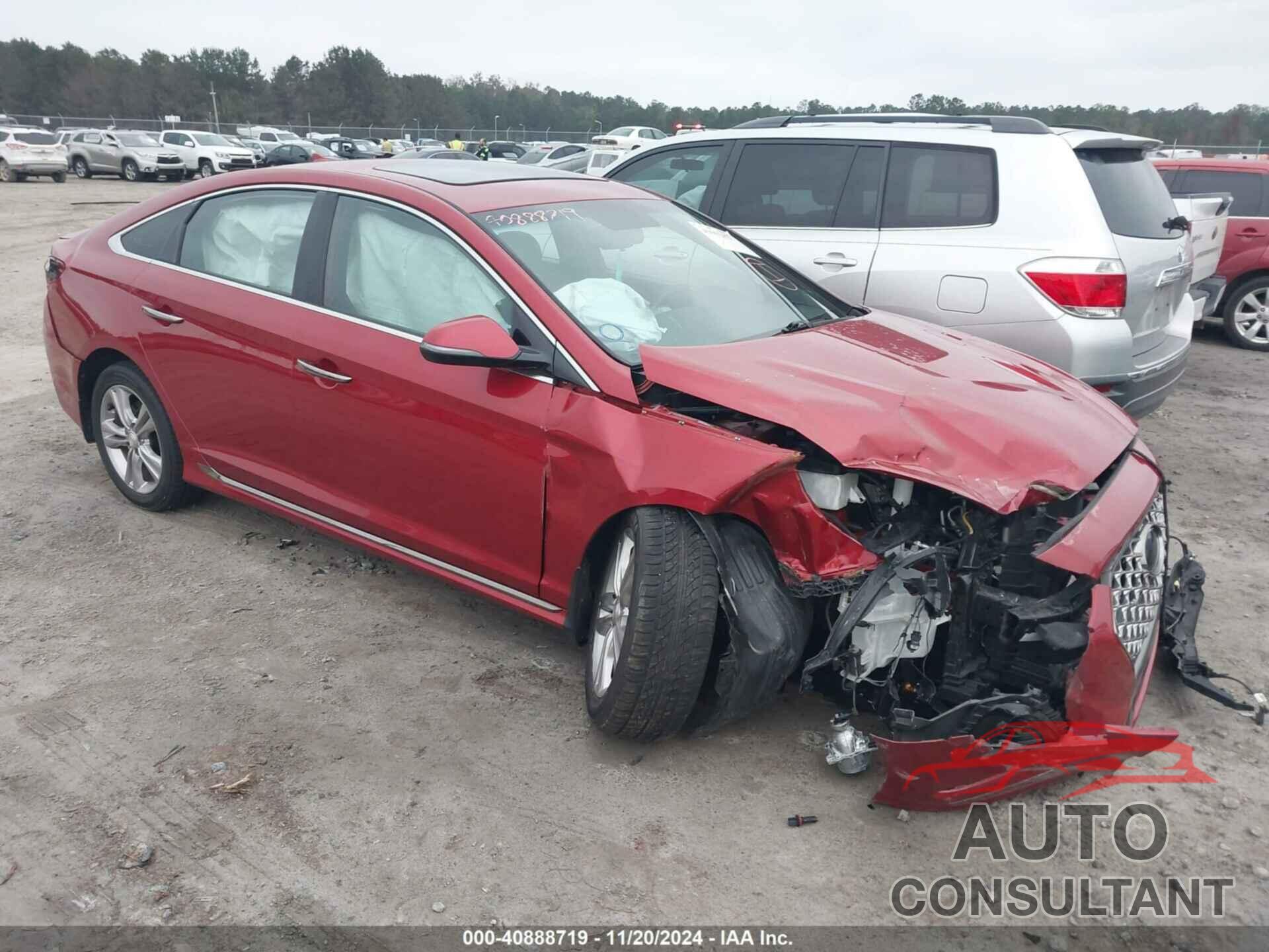 HYUNDAI SONATA 2018 - 5NPE34AF8JH647614