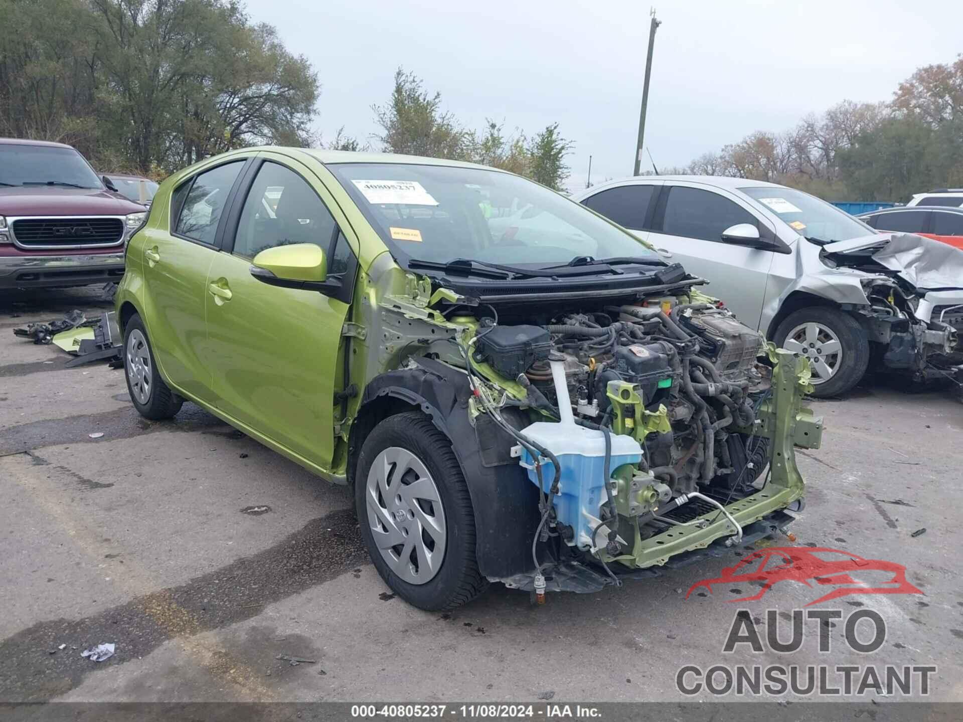 TOYOTA PRIUS C 2016 - JTDKDTB36G1134232
