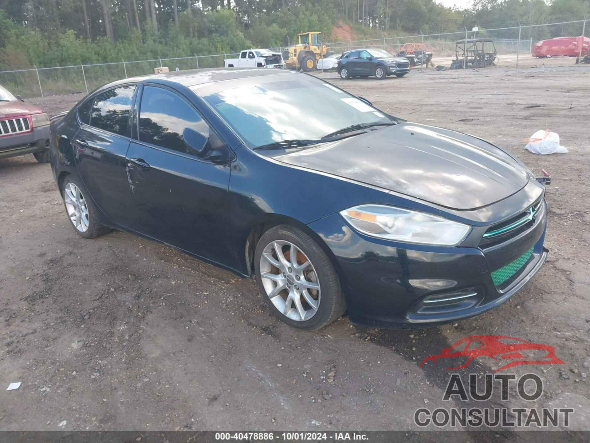 DODGE DART 2013 - 1C3CDFBA4DD225034