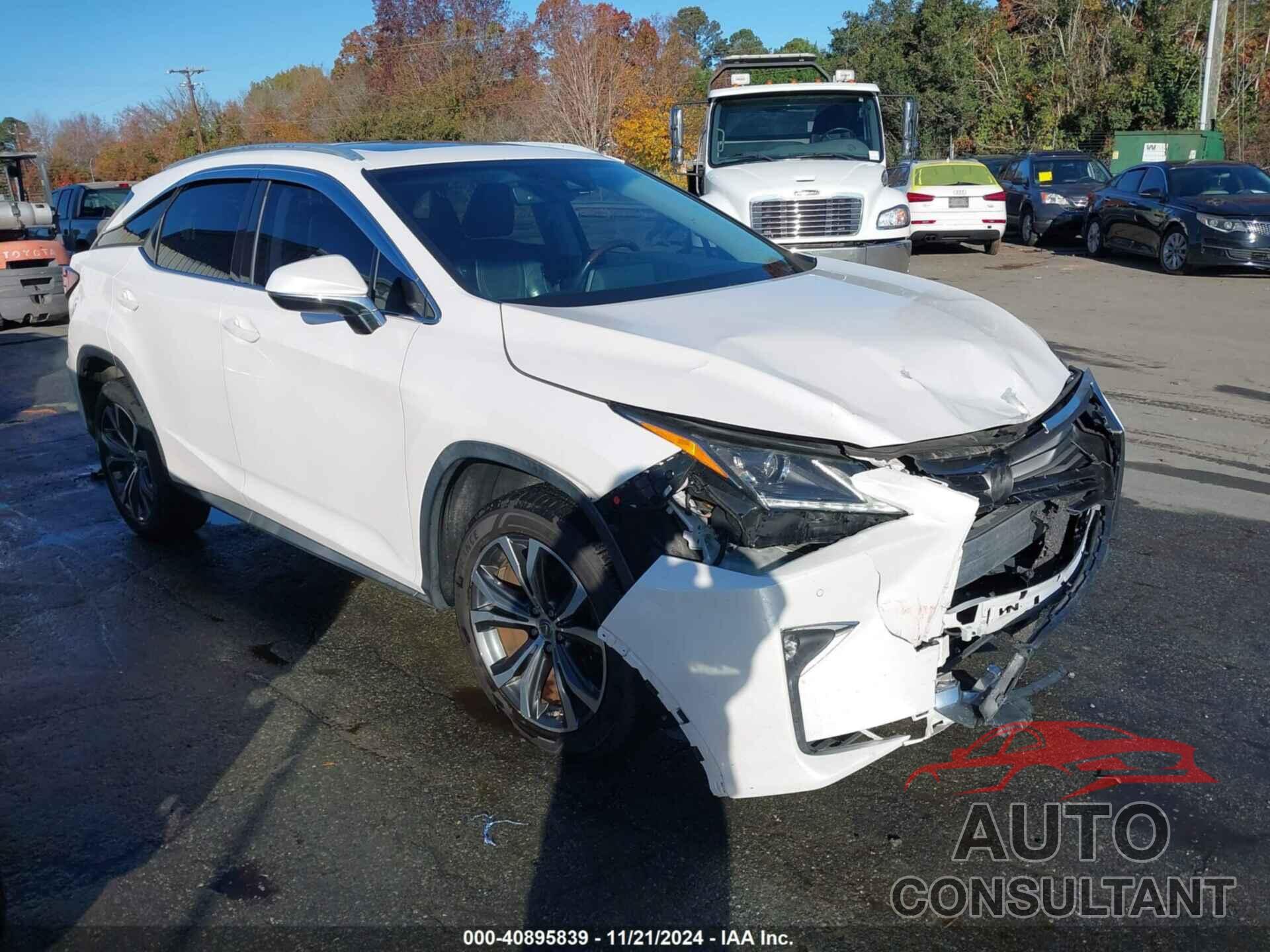 LEXUS RX 350 2017 - 2T2ZZMCA2HC085266