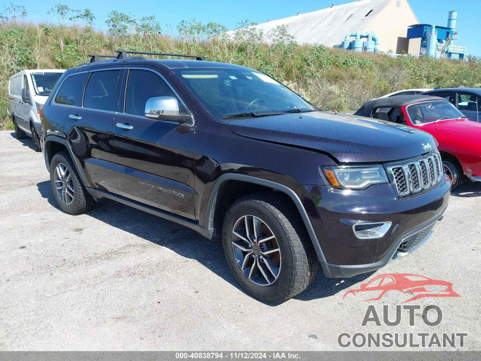 JEEP GRAND CHEROKEE 2019 - 1C4RJFBG9KC748944