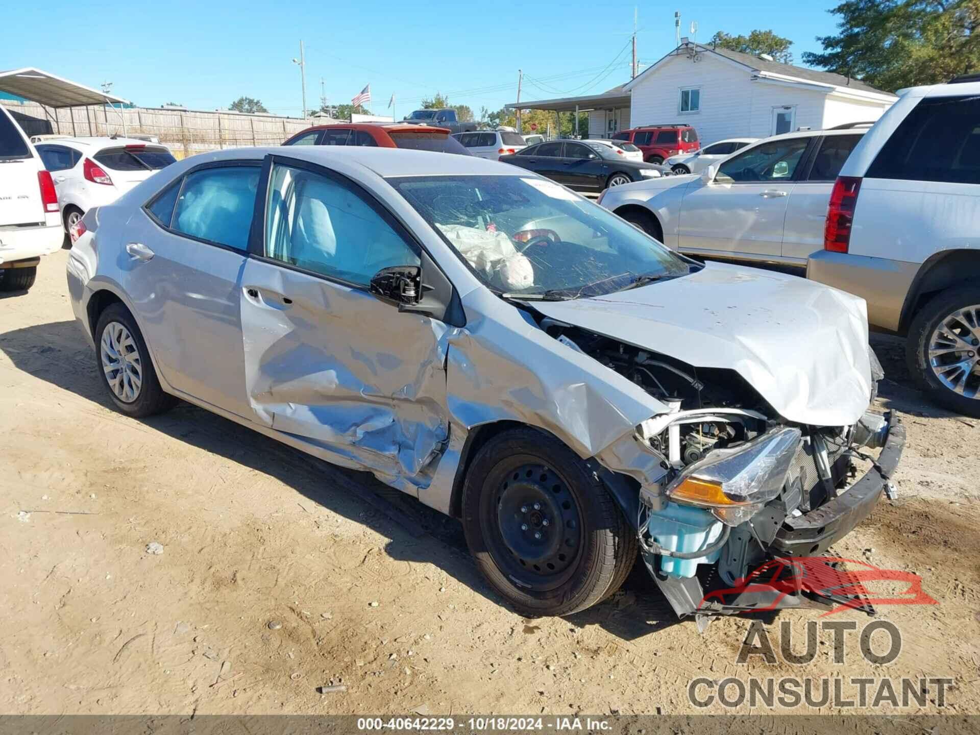 TOYOTA COROLLA 2017 - 2T1BURHE8HC812133