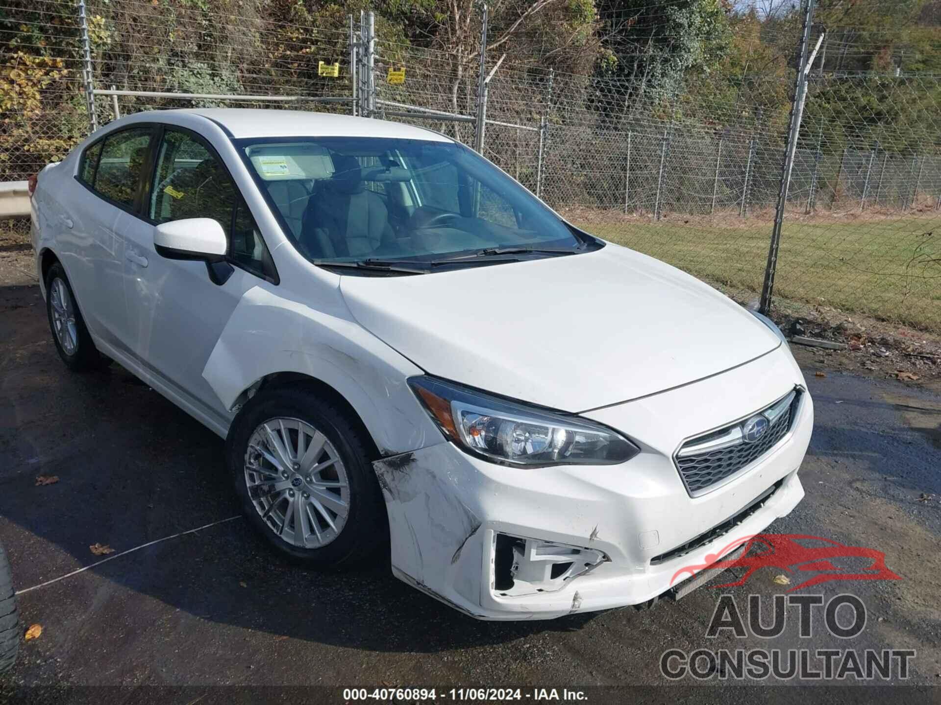 SUBARU IMPREZA 2017 - 4S3GKAB60H3615285