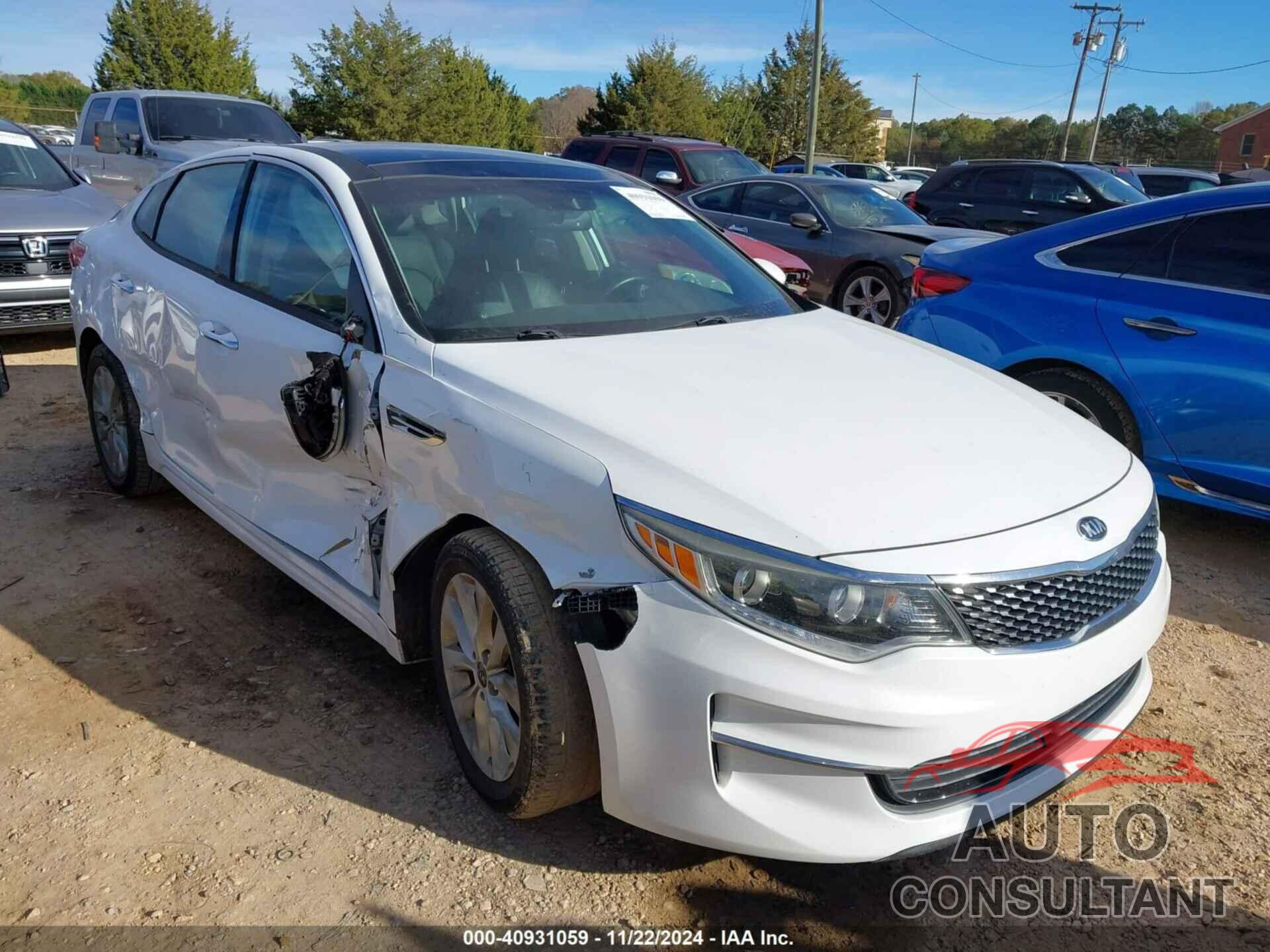 KIA OPTIMA 2017 - 5XXGU4L37HG126883