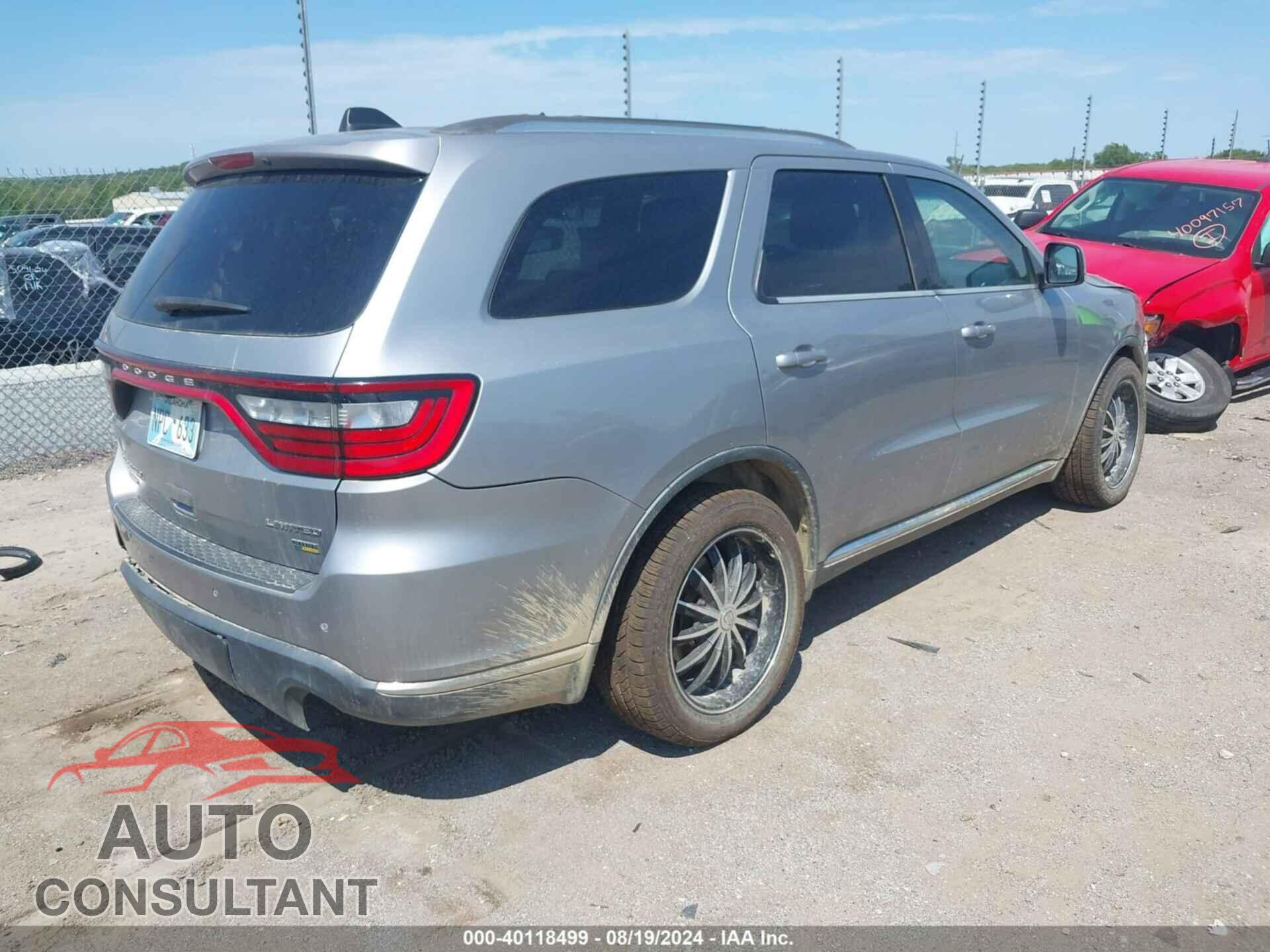 DODGE DURANGO 2015 - 1C4RDHDG0FC201034