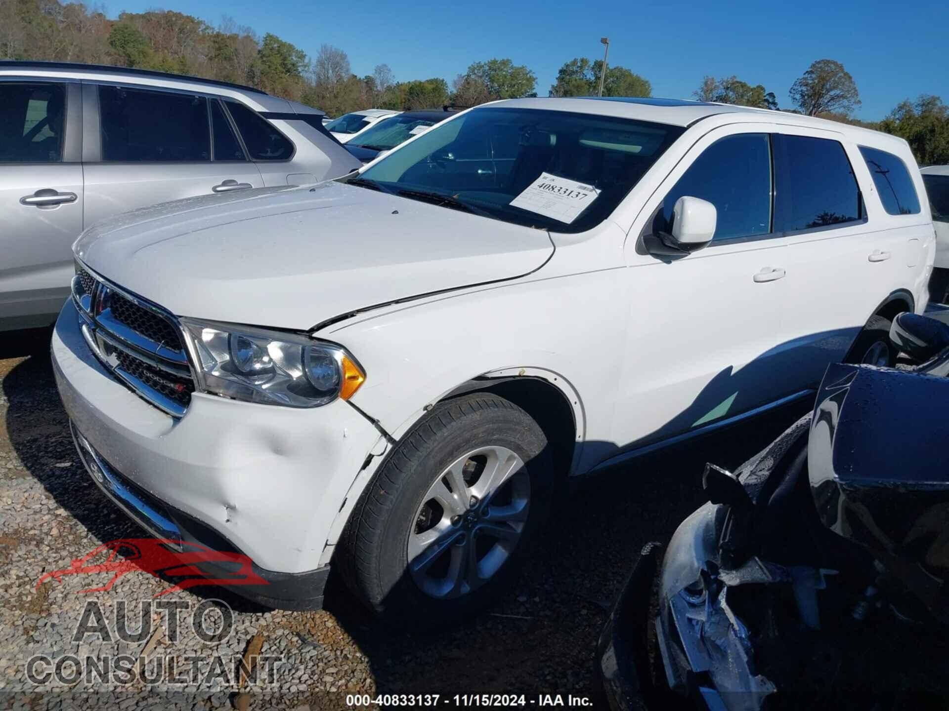DODGE DURANGO 2013 - 1C4RDJAG6DC651490