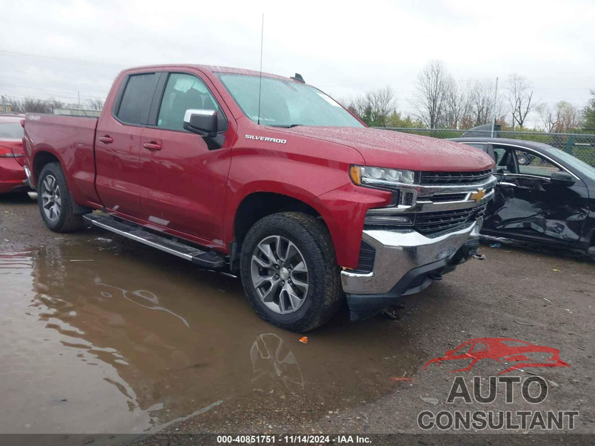 CHEVROLET SILVERADO 1500 2019 - 1GCRYDED2KZ217972