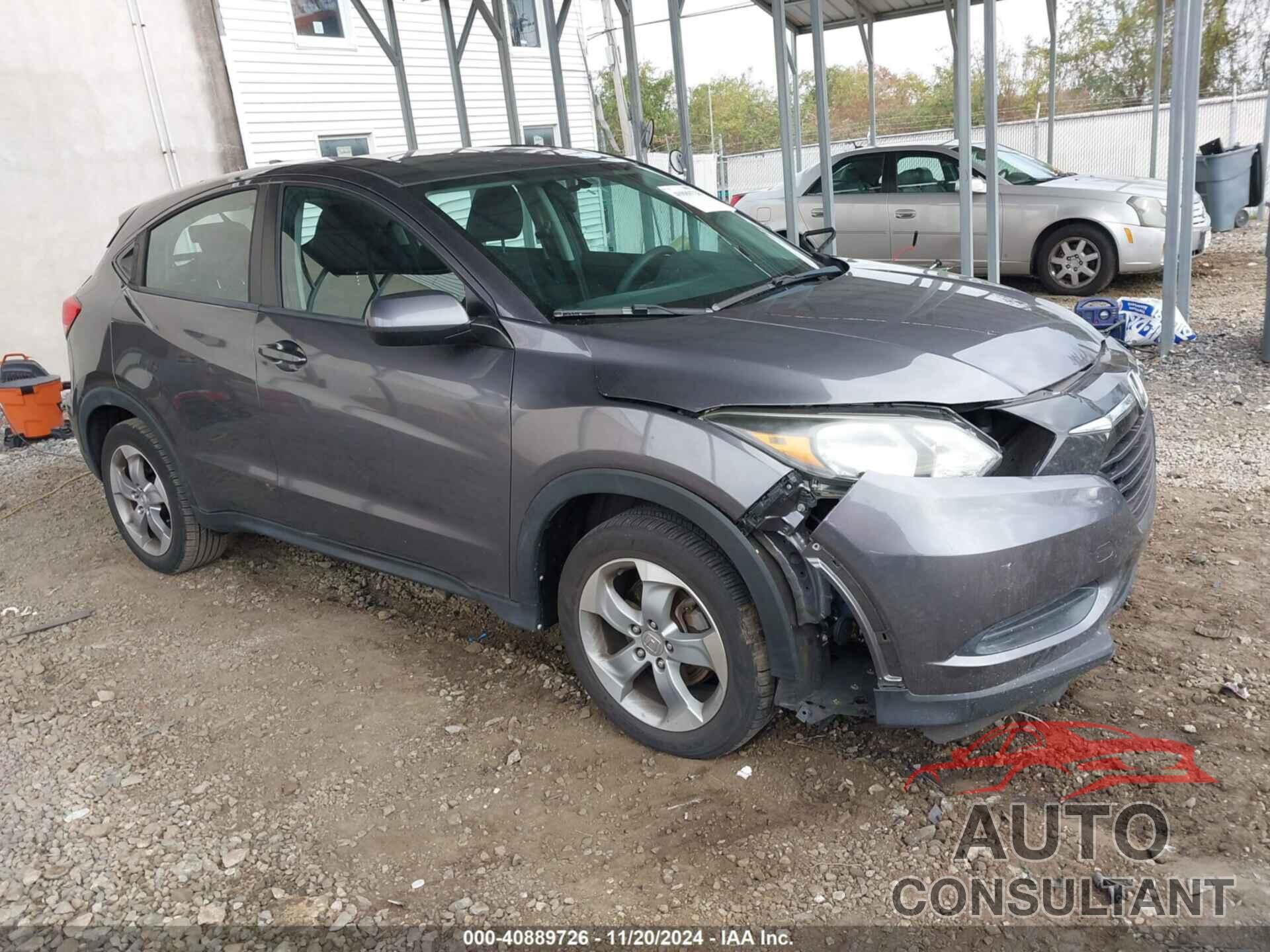 HONDA HR-V 2016 - 3CZRU6H32GM766732