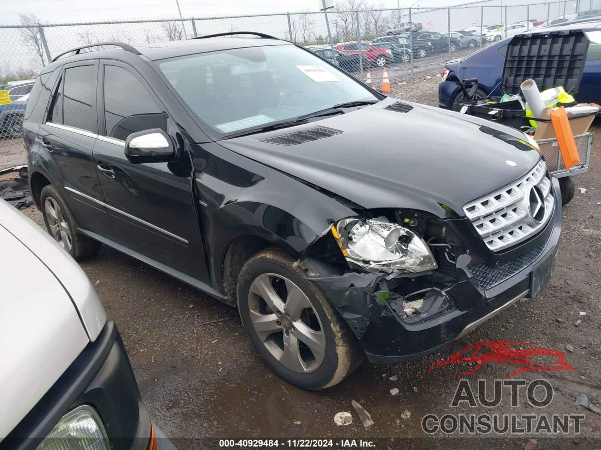 MERCEDES-BENZ ML 350 BLUETEC 2010 - 4JGBB2FBXAA587435