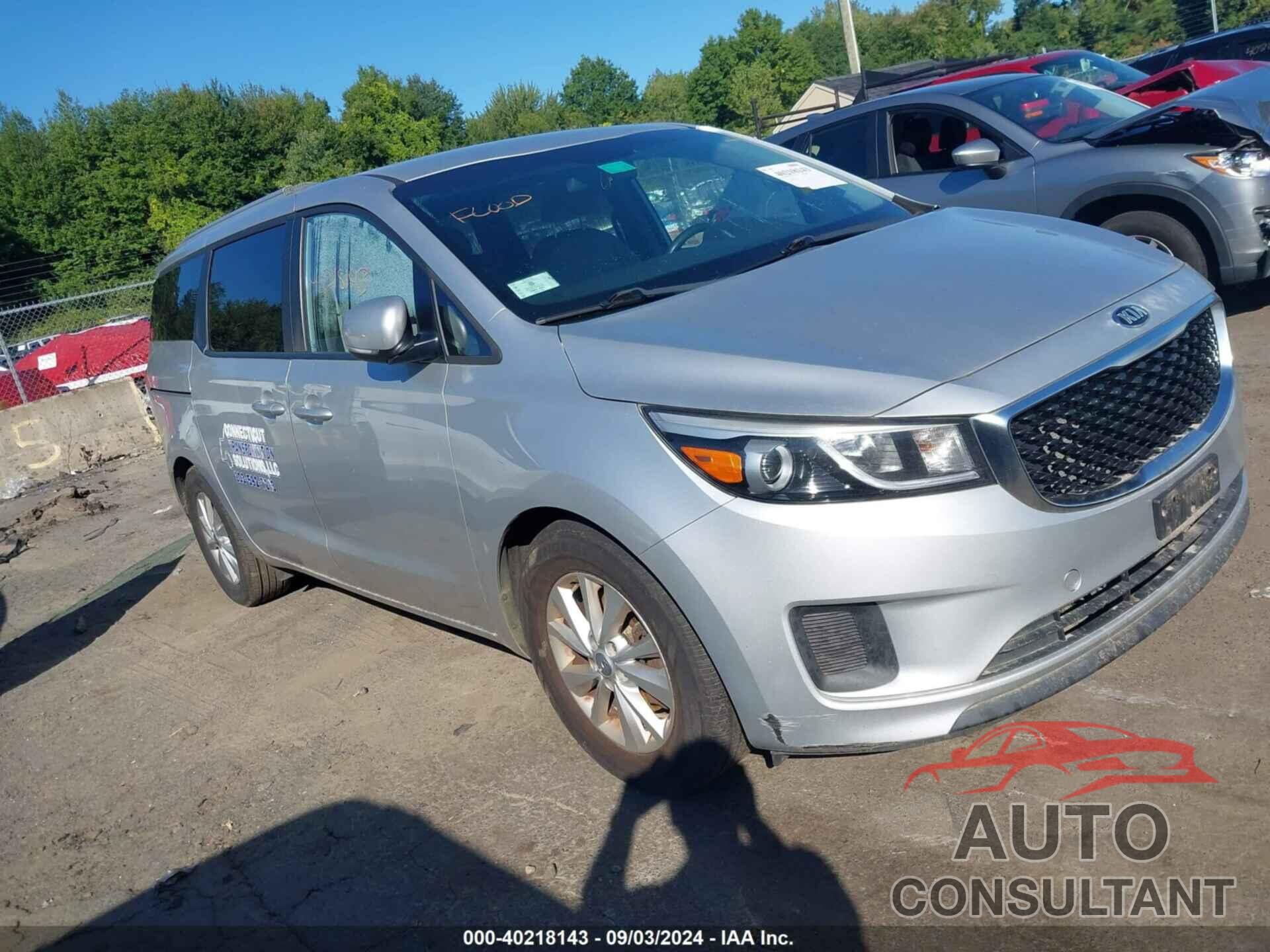 KIA SEDONA 2016 - KNDMB5C14G6197226