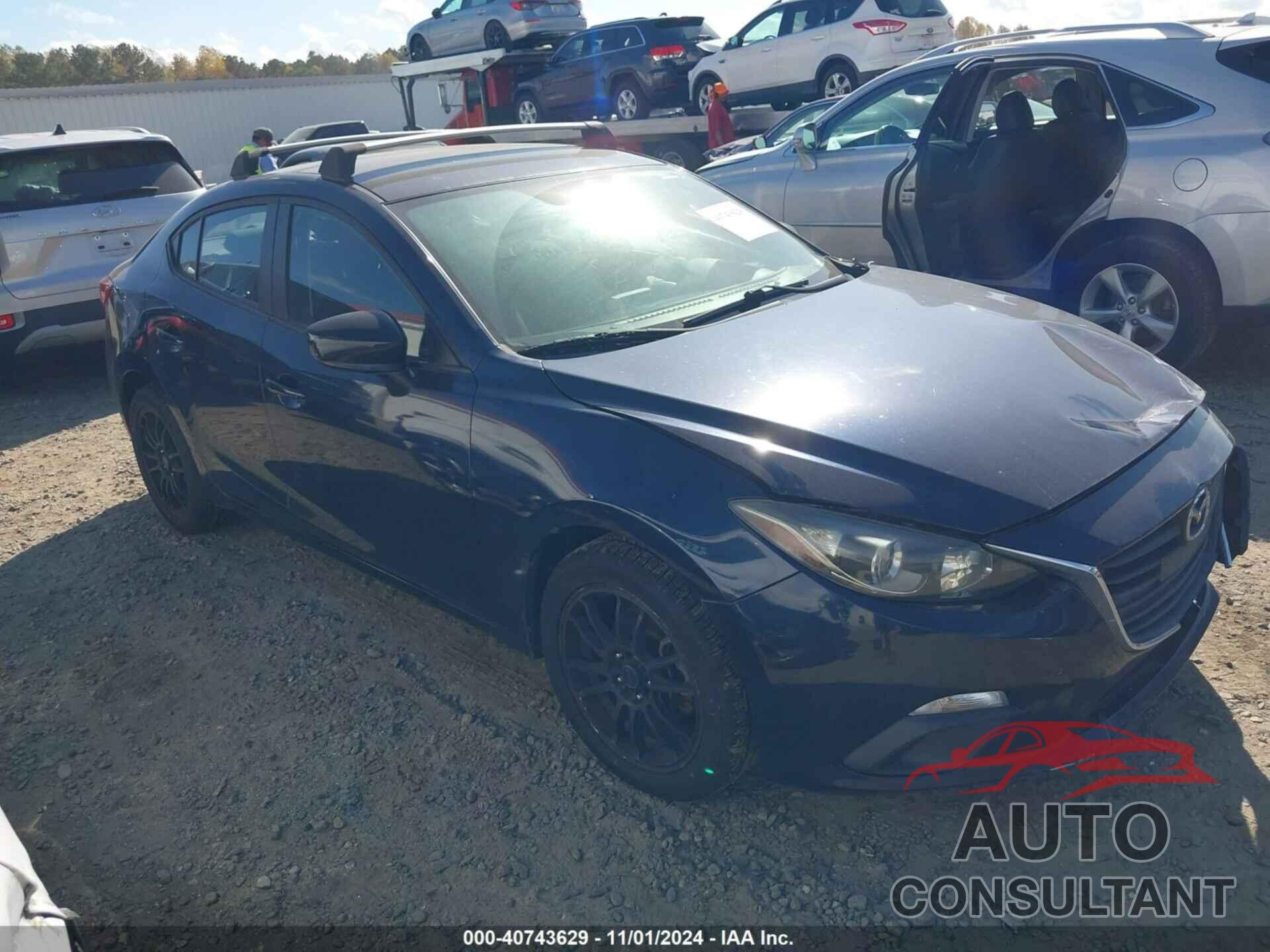MAZDA MAZDA3 2014 - JM1BM1T76E1210471