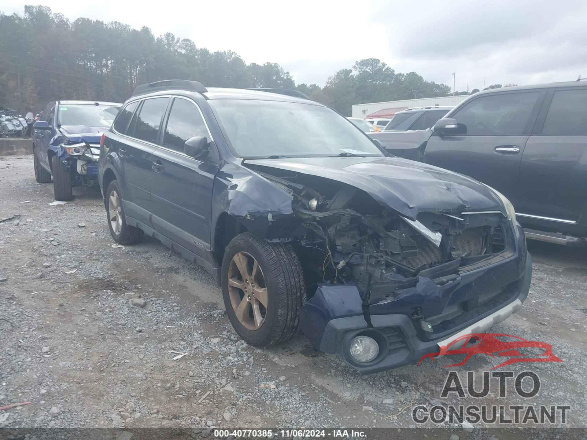 SUBARU OUTBACK 2013 - 4S4BRCKC6D3216989