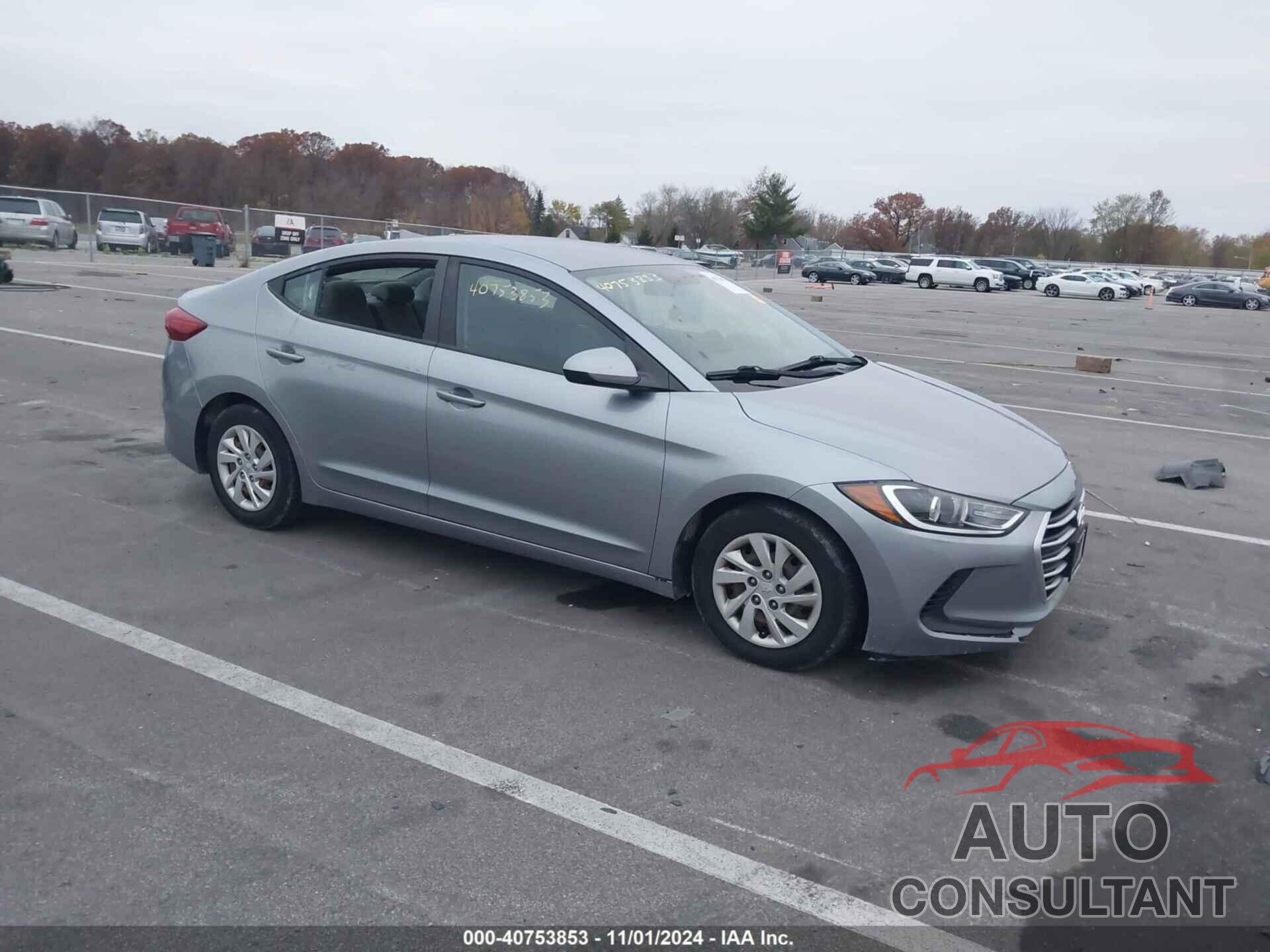 HYUNDAI ELANTRA 2017 - 5NPD74LF3HH136111