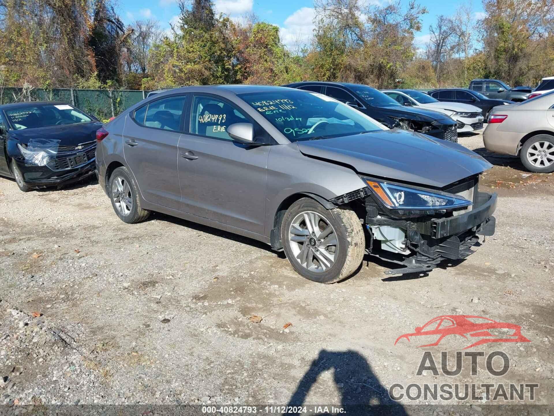 HYUNDAI ELANTRA 2020 - KMHD84LF4LU106929