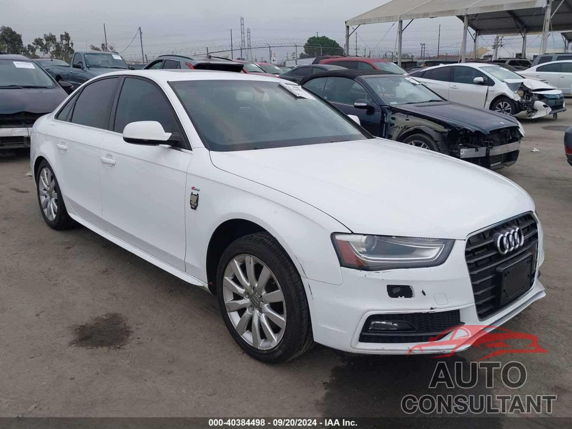 AUDI A4 2015 - WAUAFAFL9FN013333