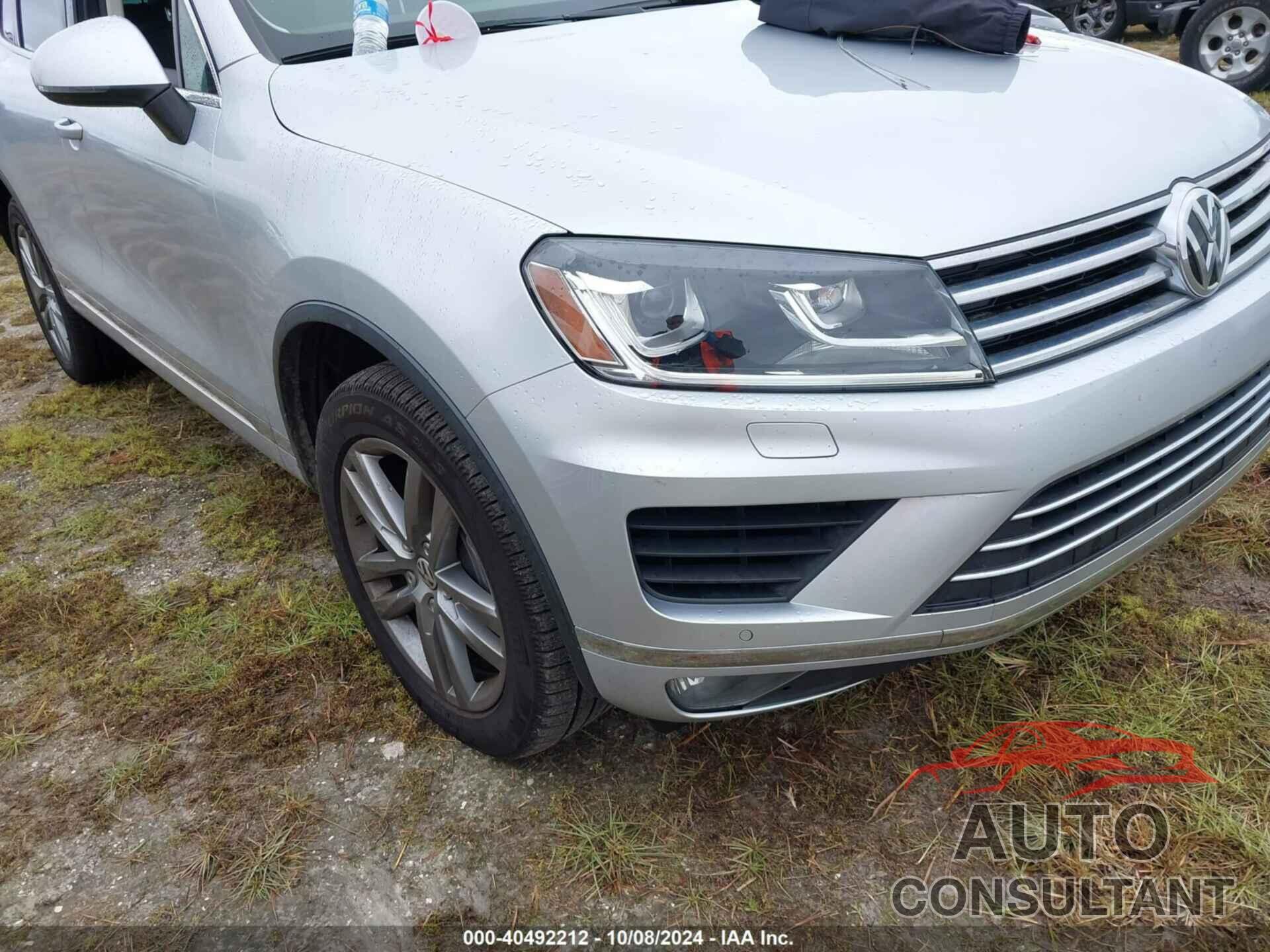 VOLKSWAGEN TOUAREG 2016 - WVGEF9BP0GD001859