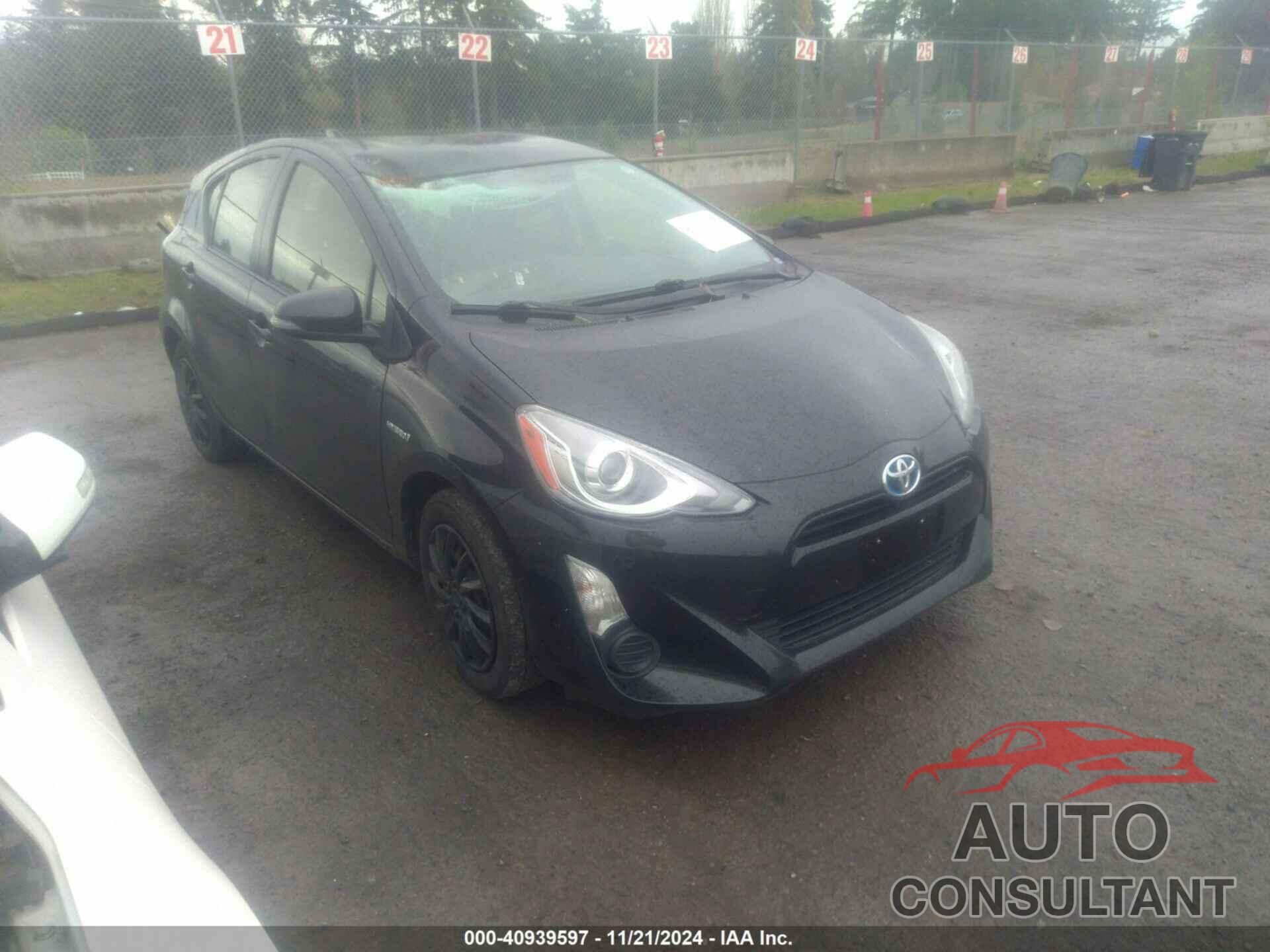 TOYOTA PRIUS C 2015 - JTDKDTB36F1111337