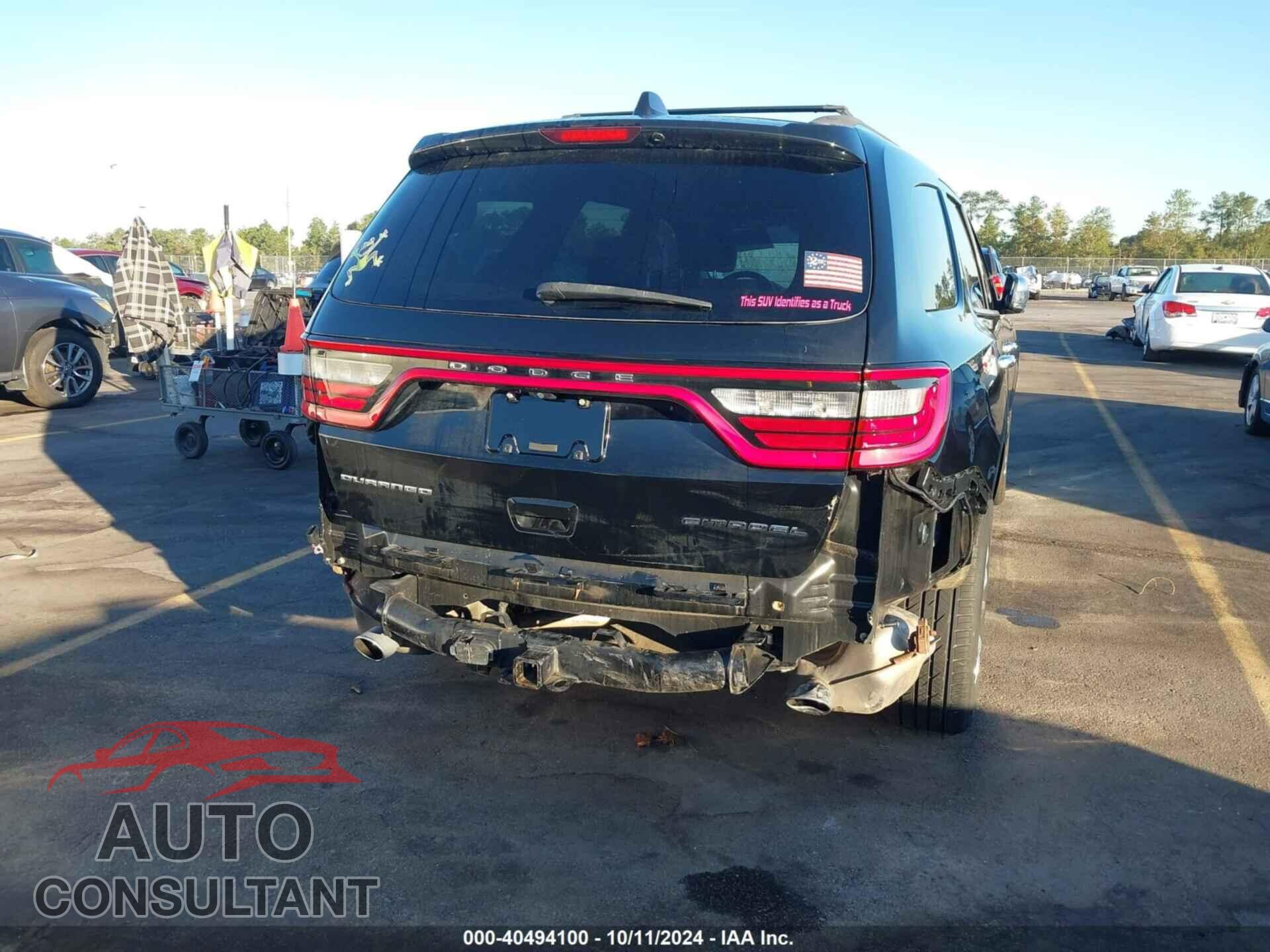 DODGE DURANGO 2018 - 1C4SDHET0JC395022