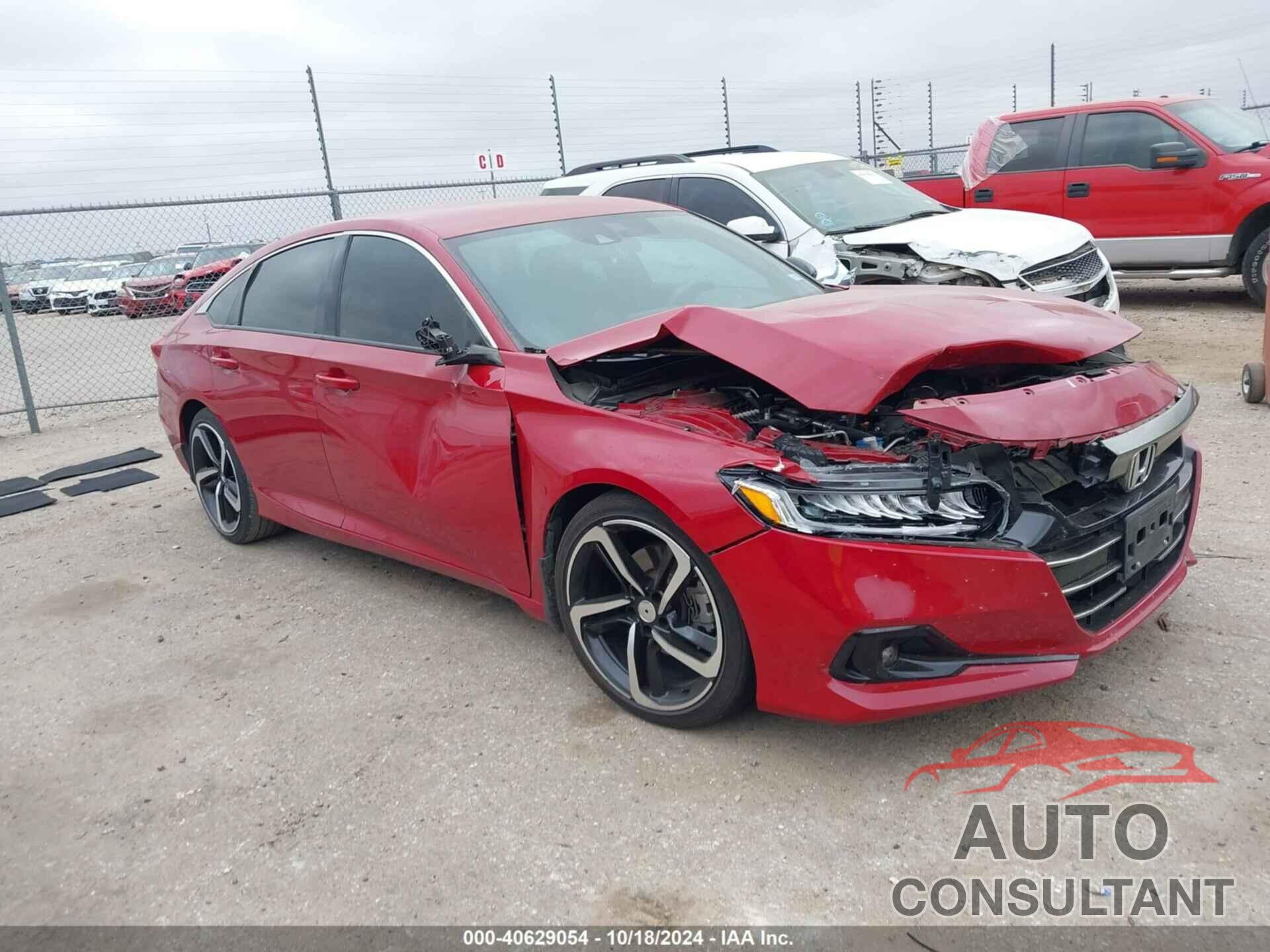 HONDA ACCORD 2022 - 1HGCV1F3XNA030437