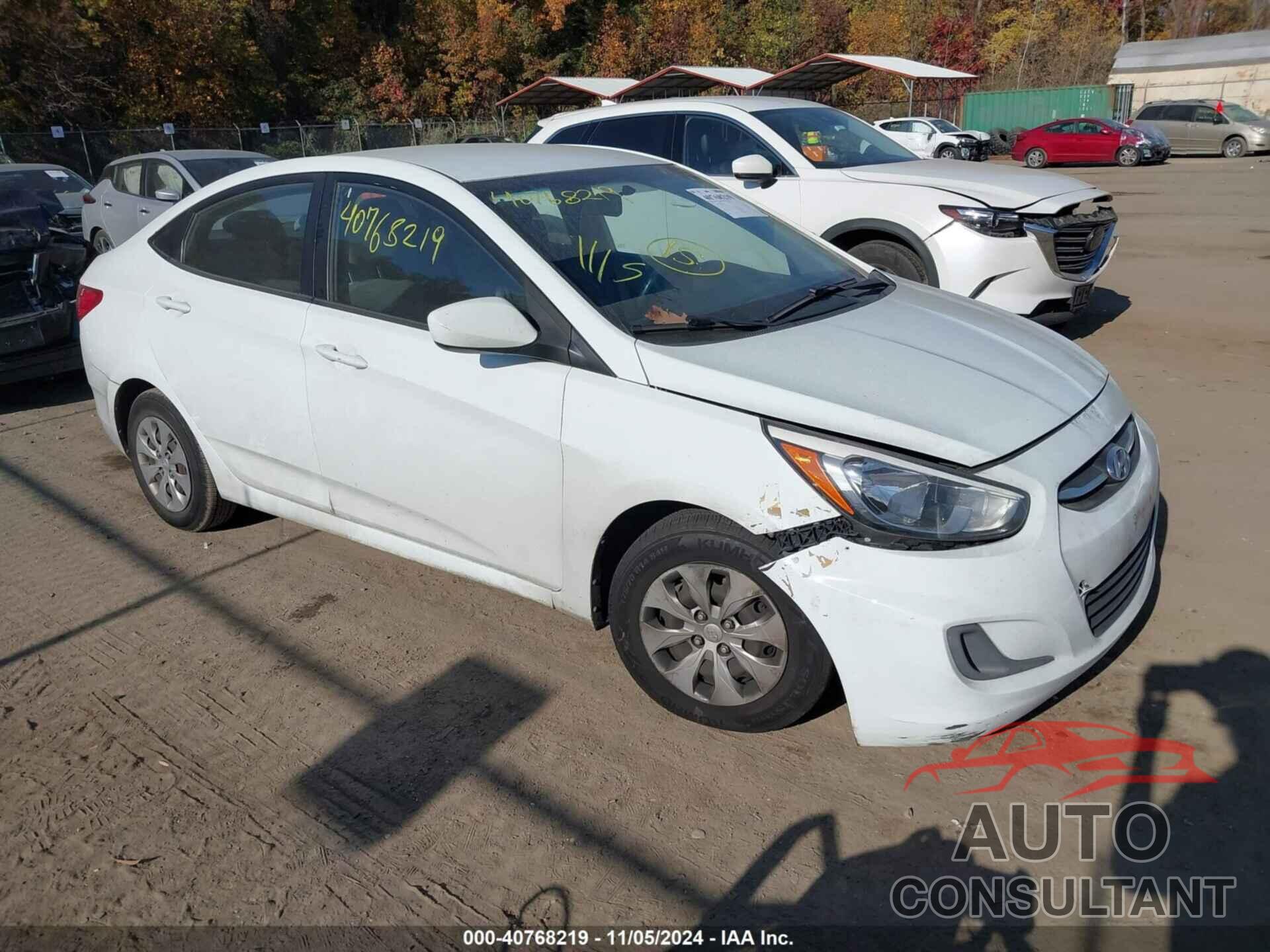 HYUNDAI ACCENT 2016 - KMHCT4AE8GU963622