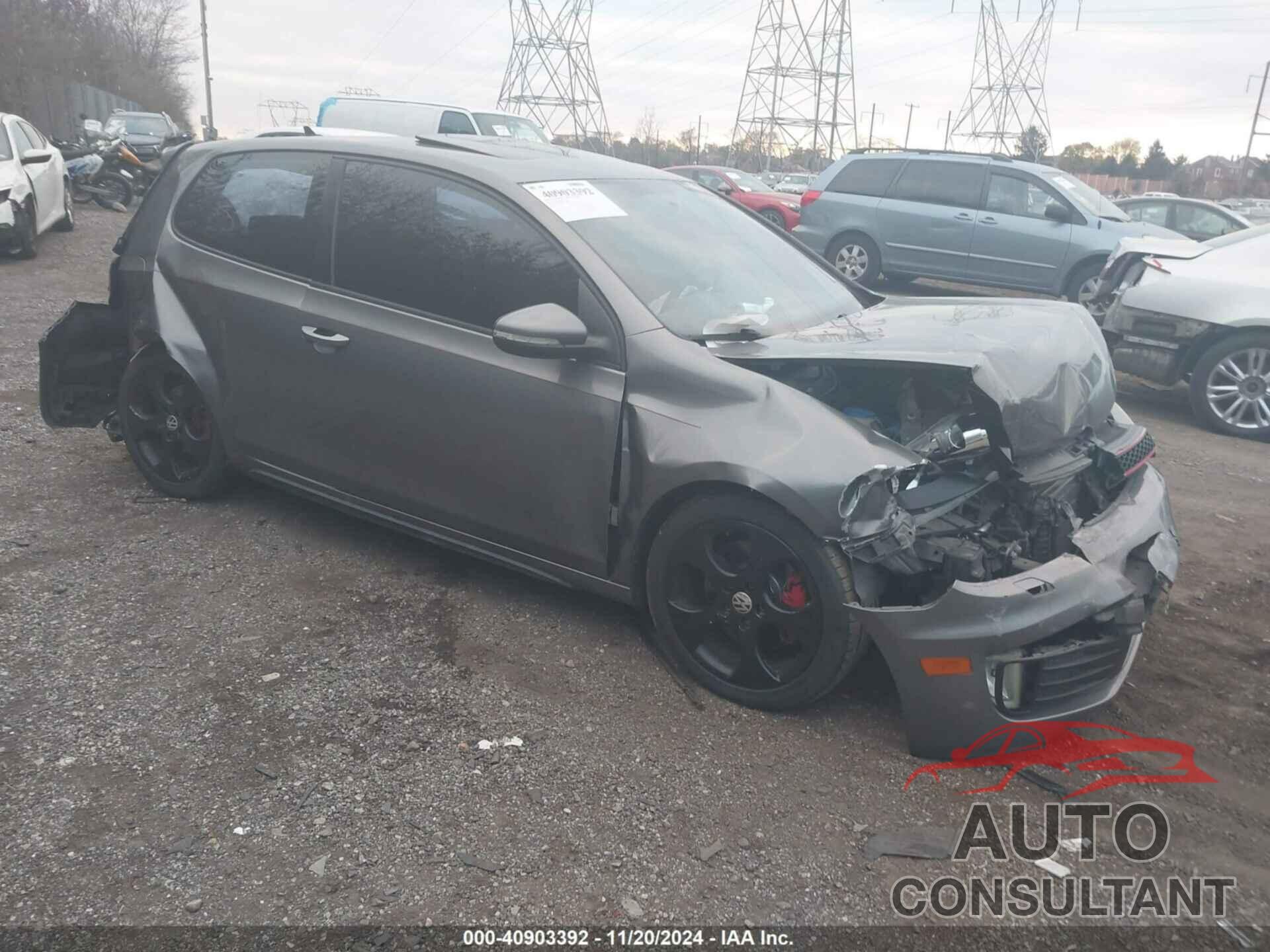 VOLKSWAGEN GTI 2010 - WVWEV7AJXAW406082