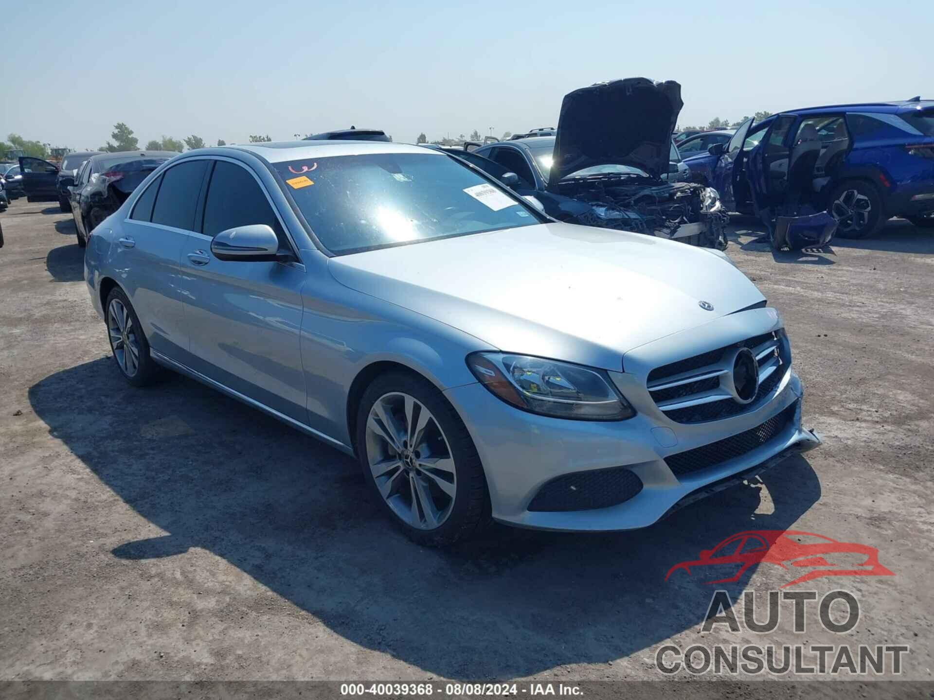 MERCEDES-BENZ C 300 2018 - 55SWF4JBXJU259581