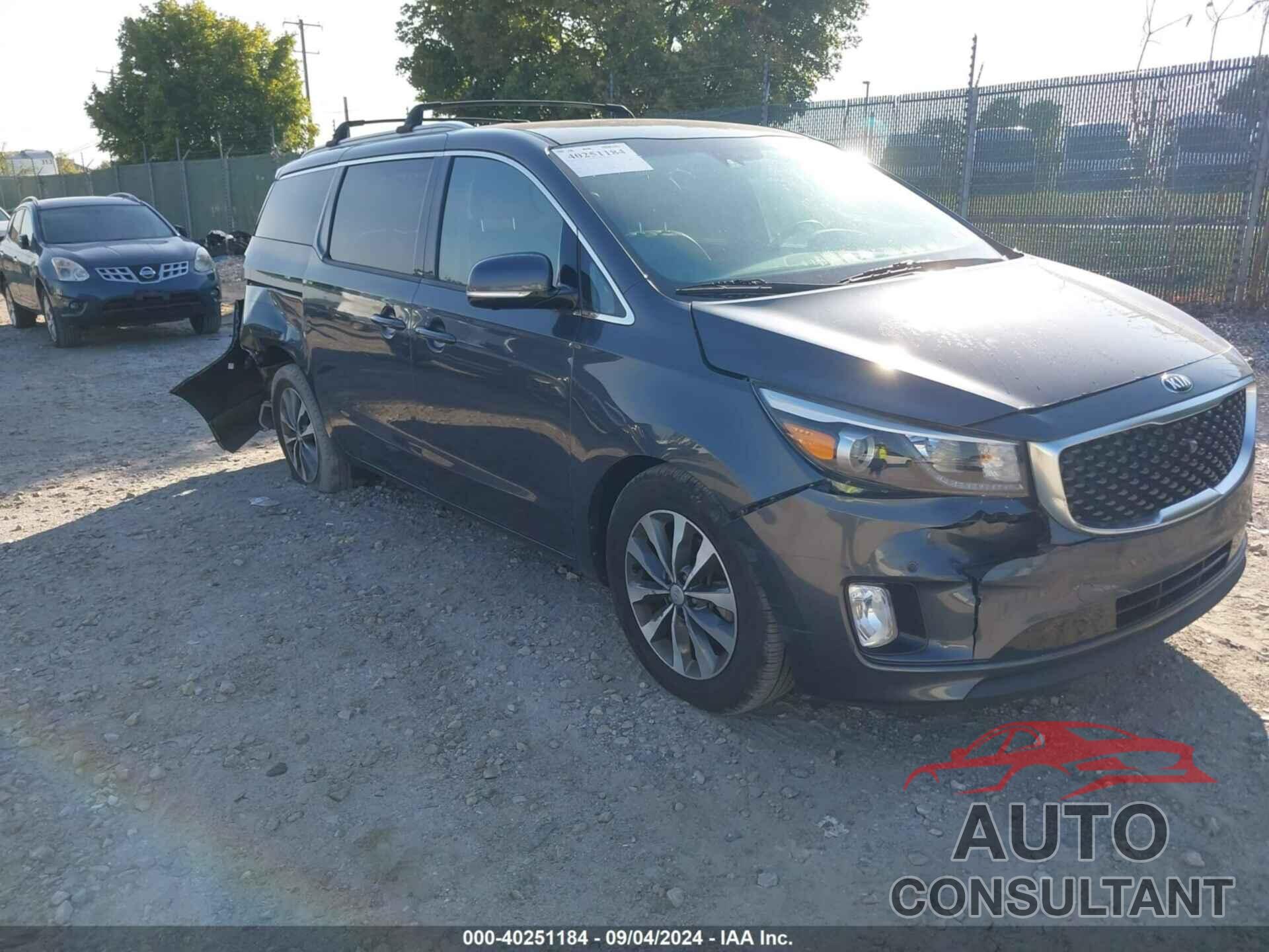 KIA SEDONA 2018 - KNDMC5C12J6351484