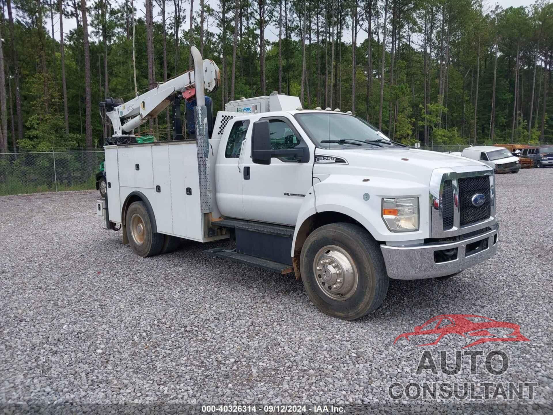 FORD F-750 DIESEL 2016 - 1FDWX7DE7GDA07322