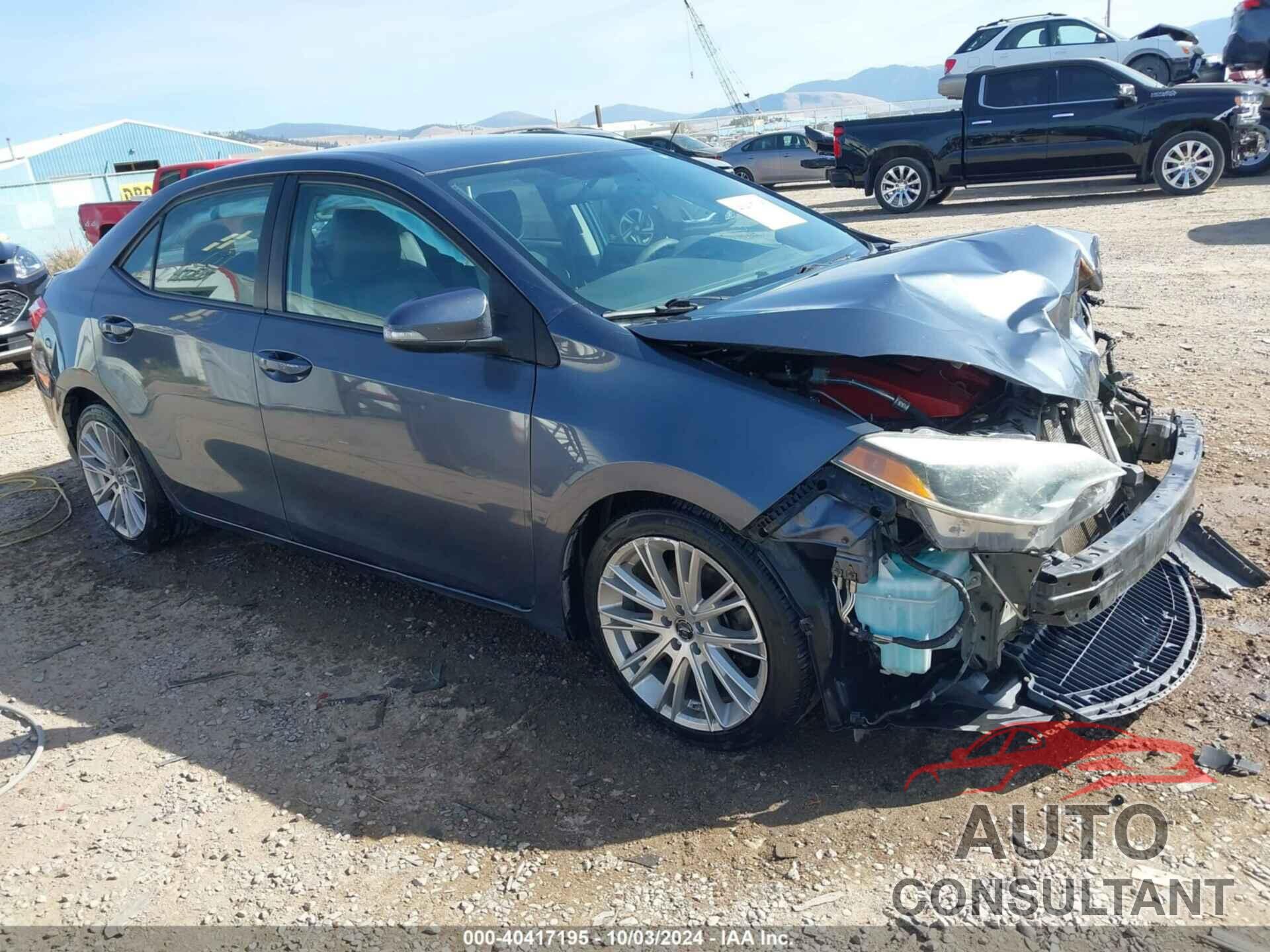 TOYOTA COROLLA 2015 - 5YFBURHE5FP204387