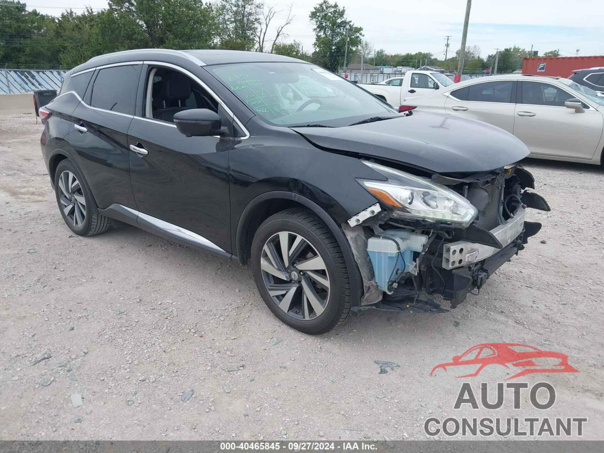 NISSAN MURANO 2017 - 5N1AZ2MH0HN155874