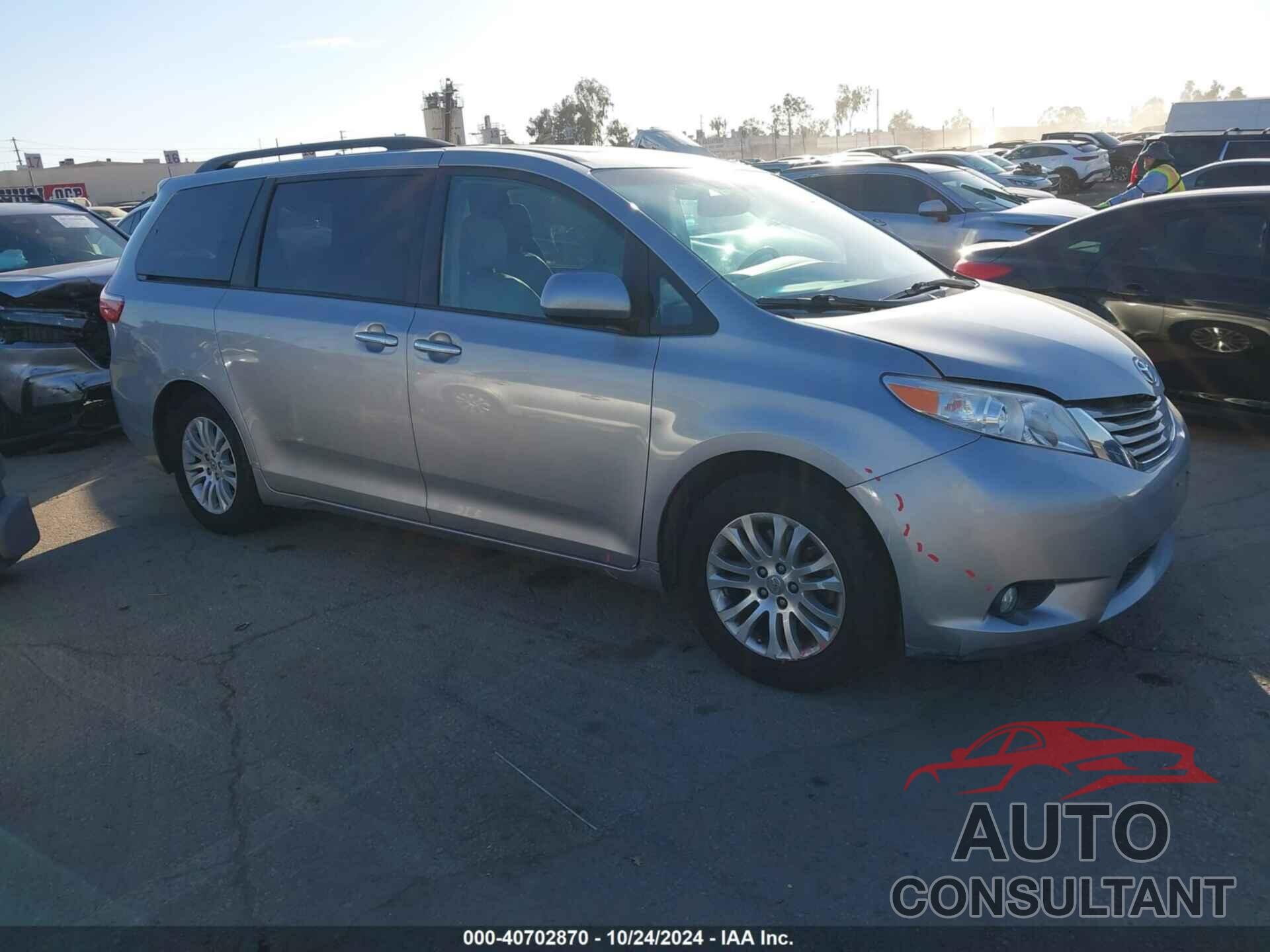 TOYOTA SIENNA 2017 - 5TDYZ3DC4HS825496