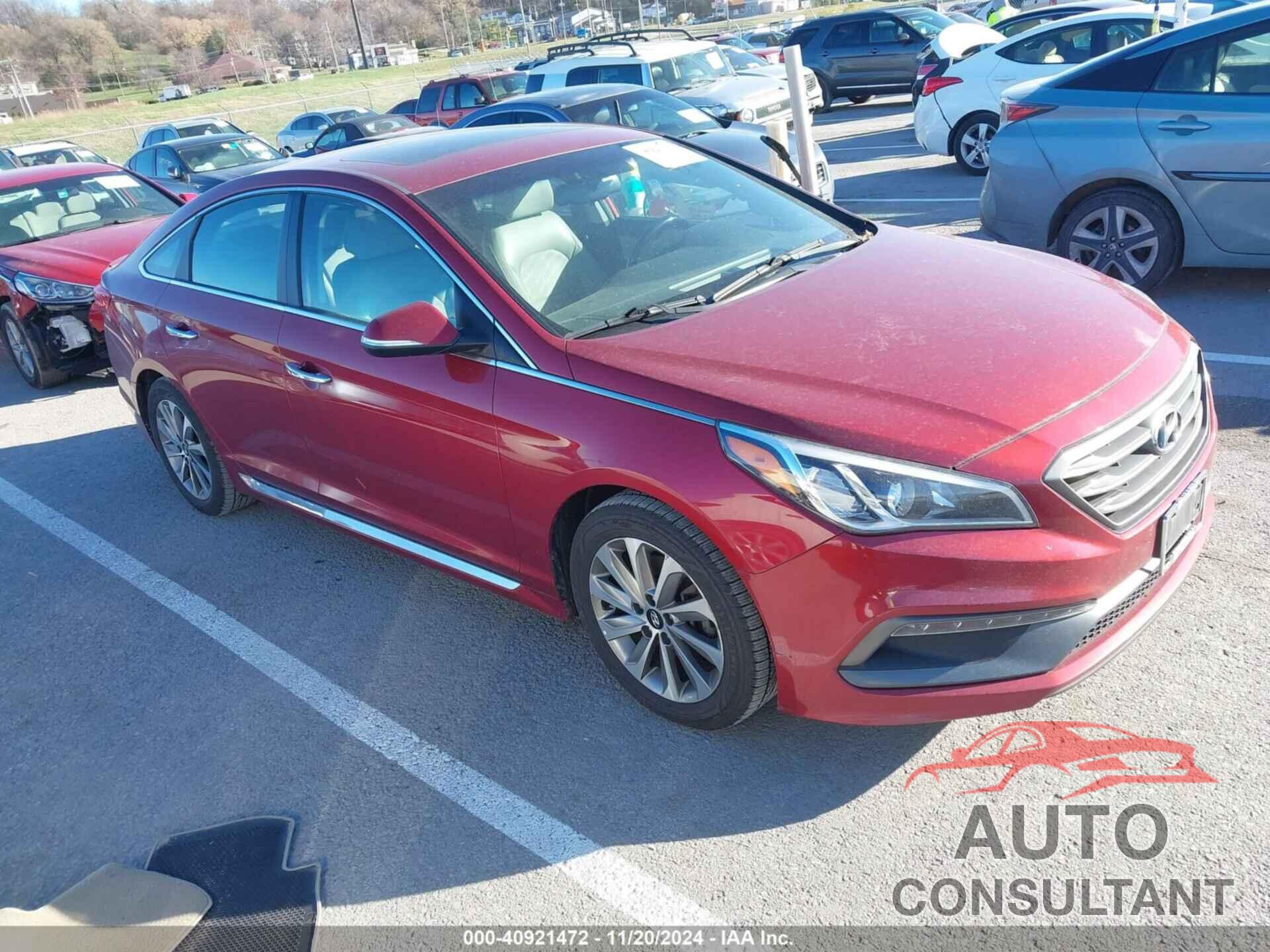 HYUNDAI SONATA 2016 - 5NPE34AF4GH421773