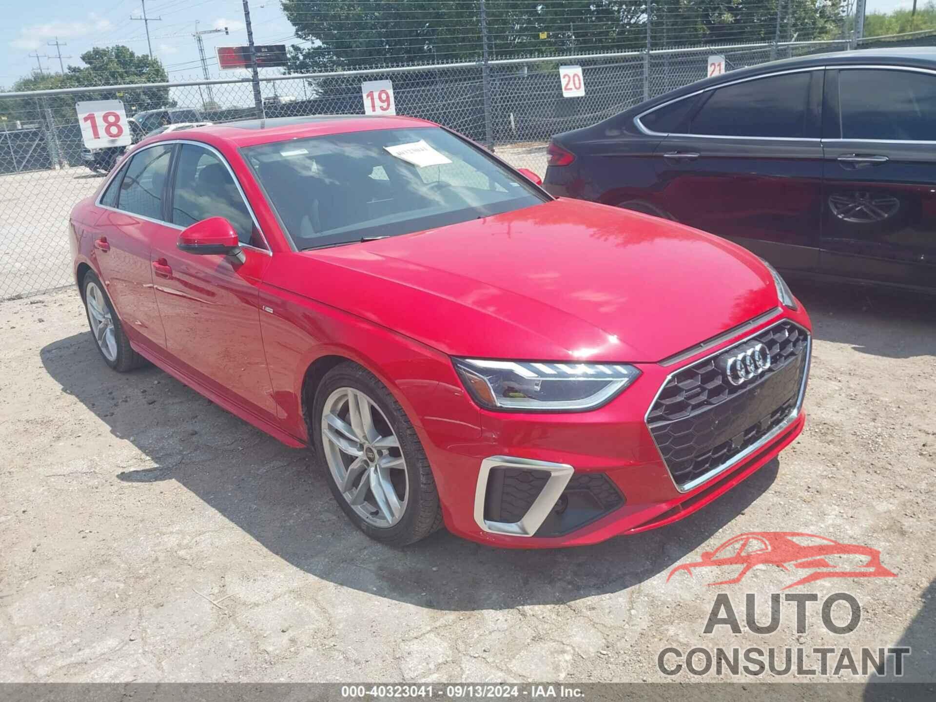 AUDI A4 2024 - WAUEAAF41RN014554