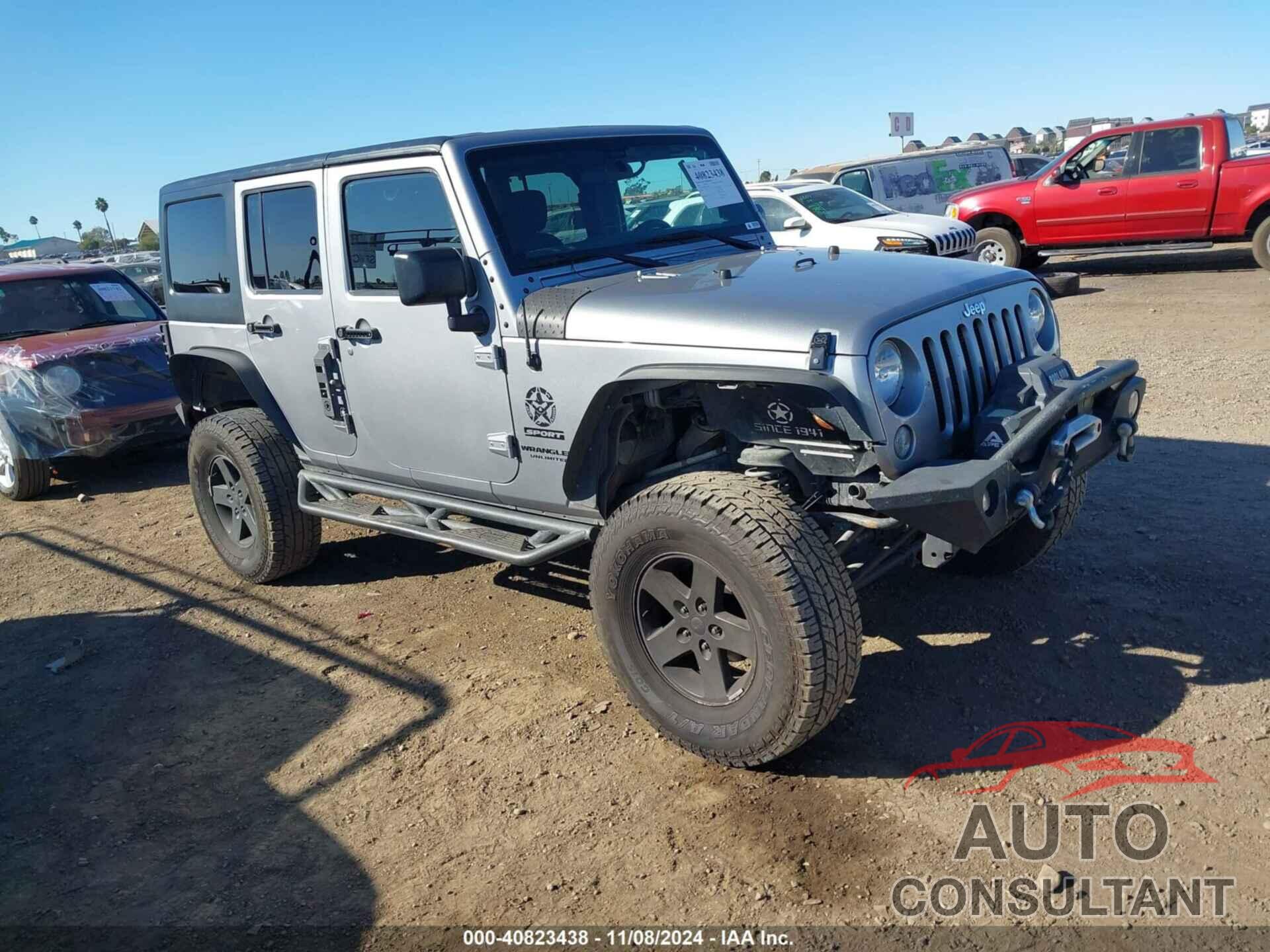 JEEP WRANGLER UNLIMITED 2015 - 1C4BJWDG9FL766719