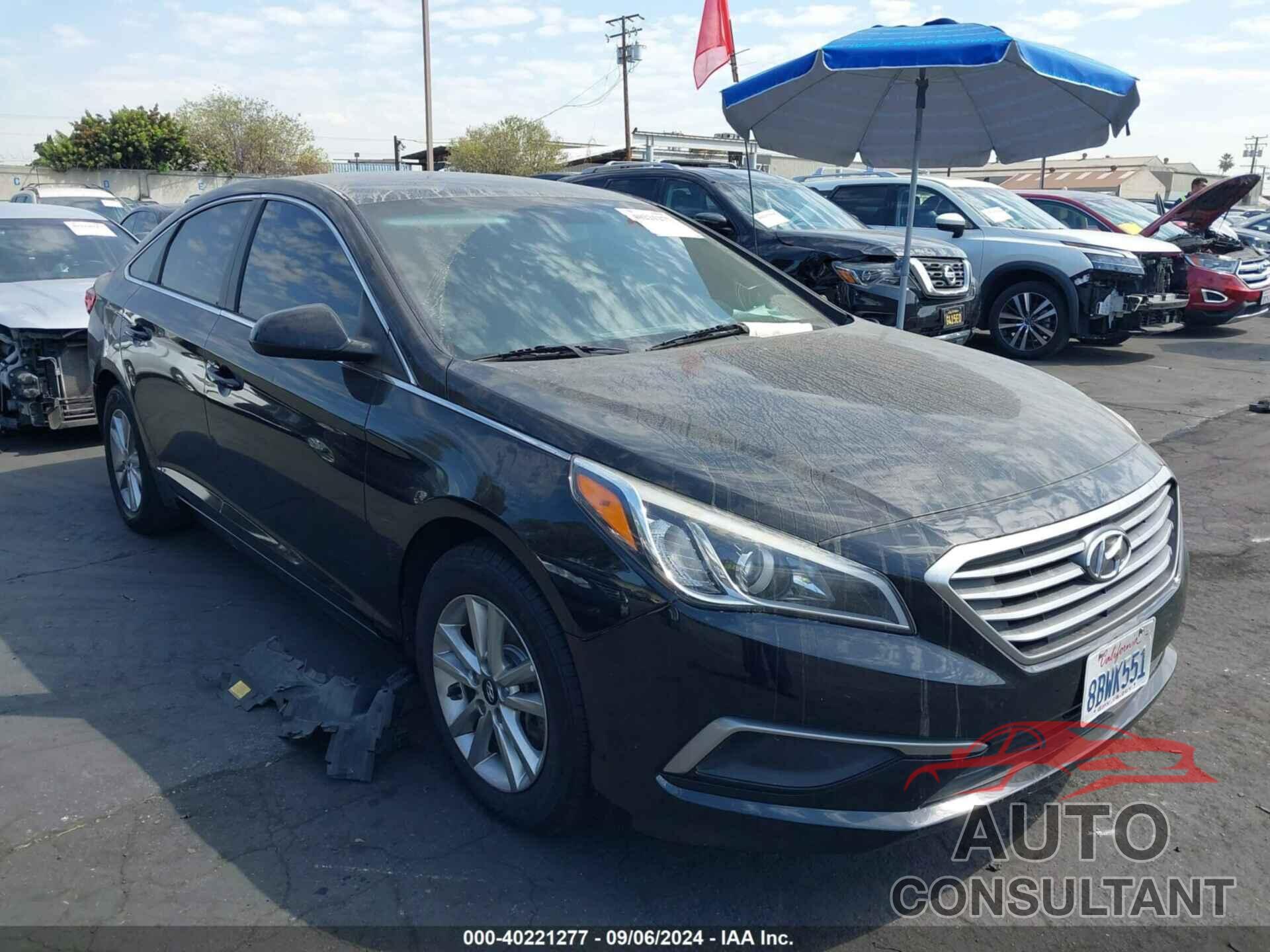 HYUNDAI SONATA 2016 - 5NPE24AF2GH363732