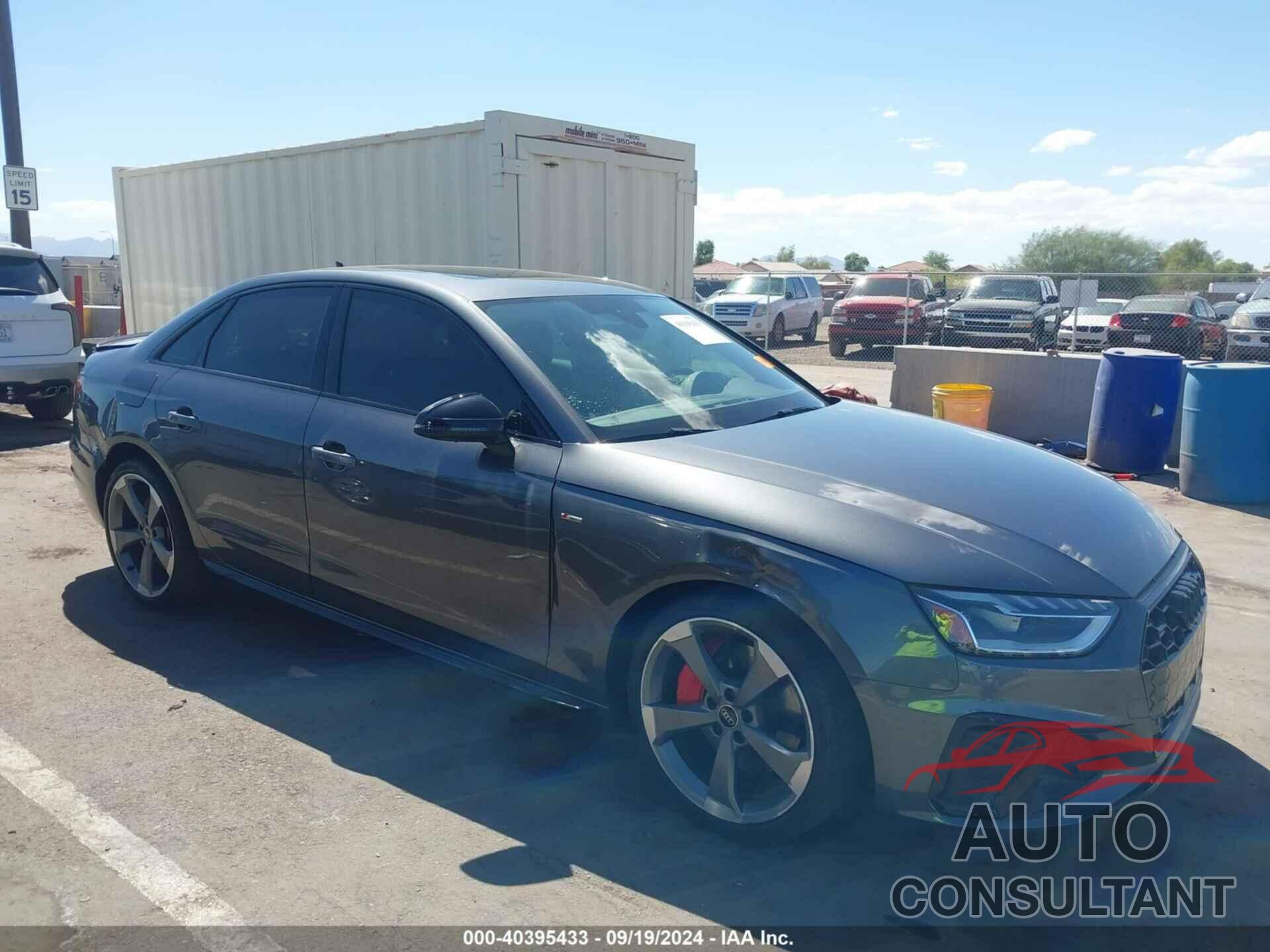 AUDI A4 2023 - WAUEAAF45PN023500