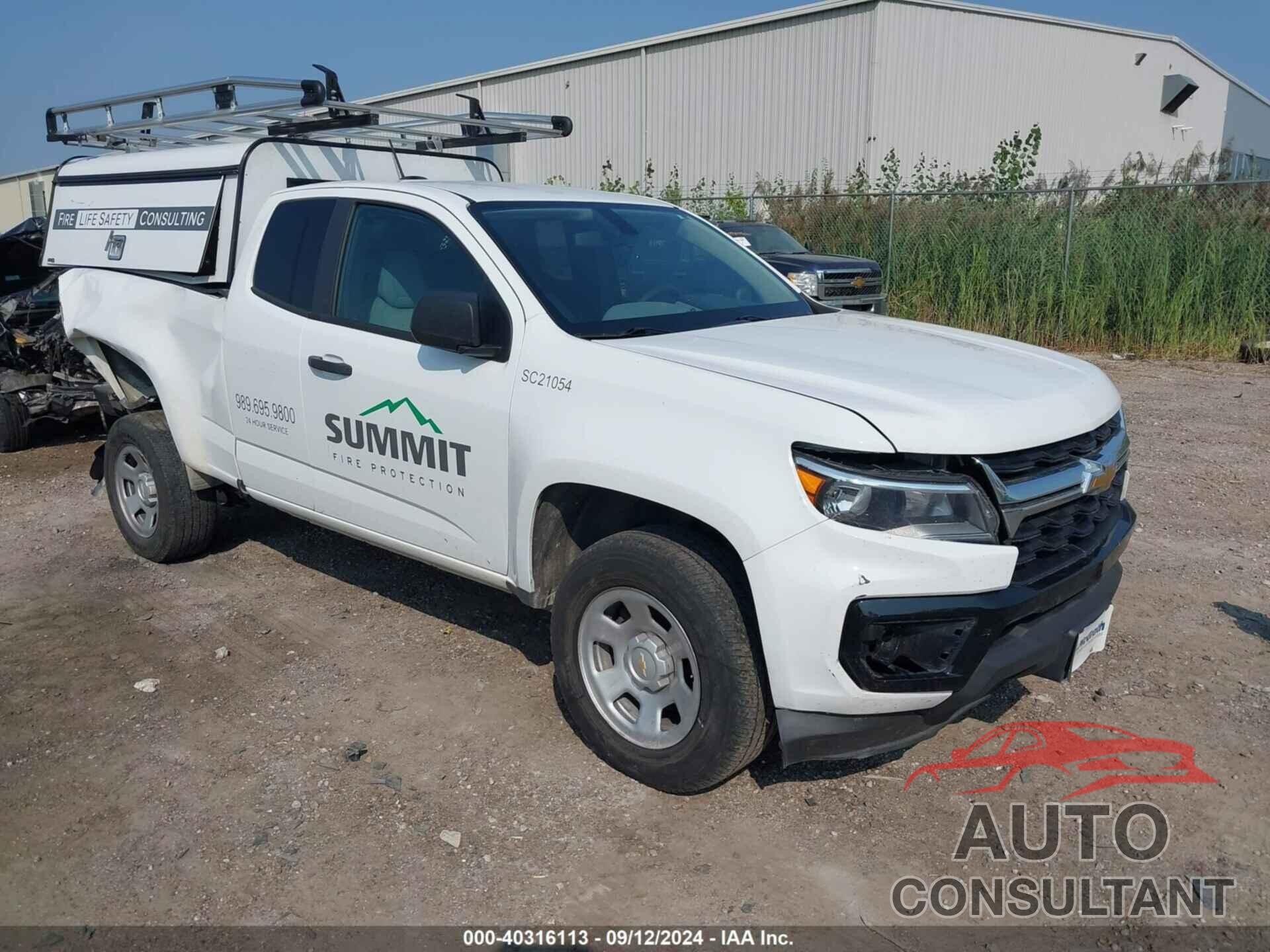 CHEVROLET COLORADO 2021 - 1GCHSBEN9M1265433