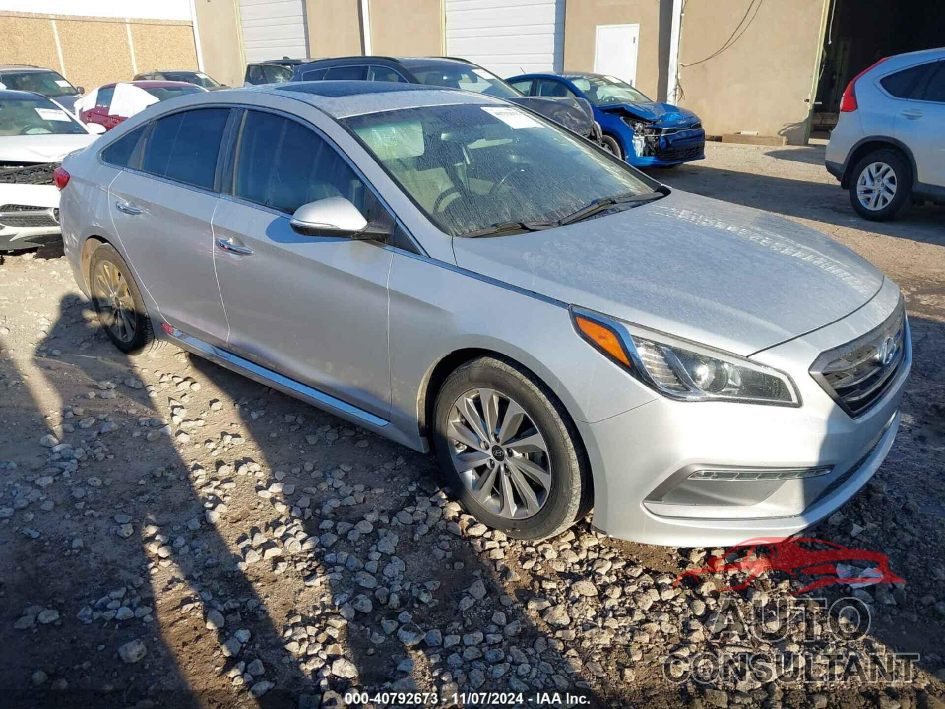 HYUNDAI SONATA 2017 - 5NPE34AF2HH561967