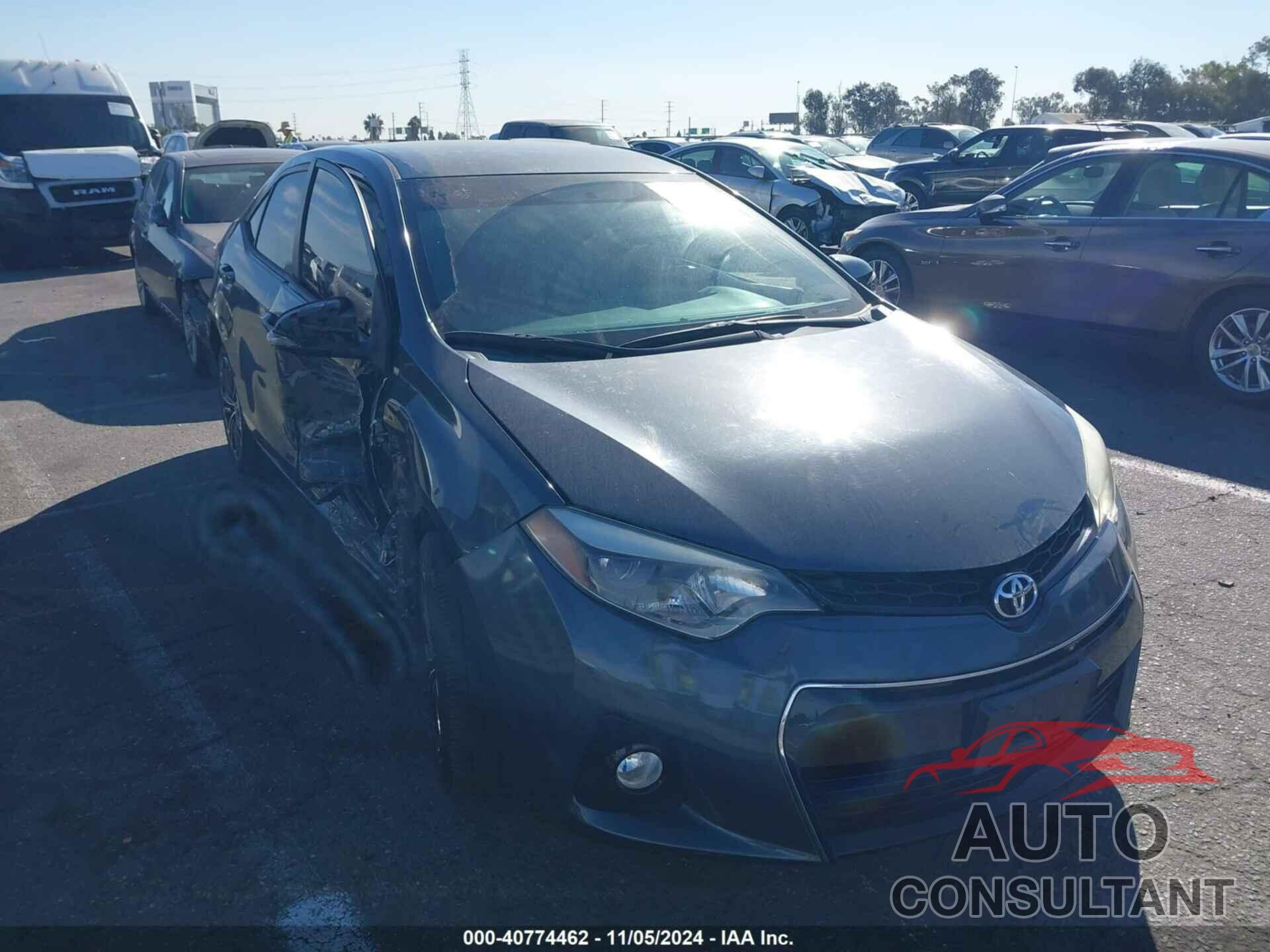 TOYOTA COROLLA 2014 - 5YFBURHE3EP053452