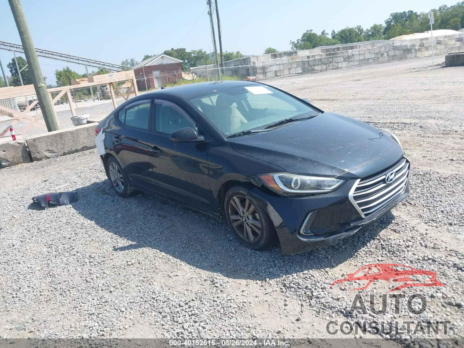 HYUNDAI ELANTRA 2017 - KMHD84LFXHU174532